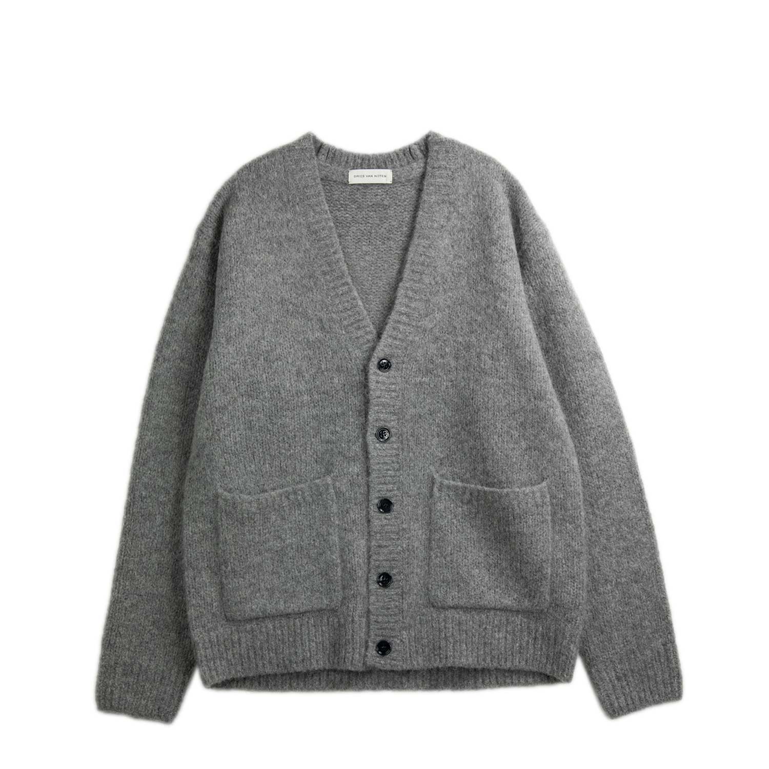 Dries Van Noten MOUNIA 2709 CARDIGAN, Mid Grey