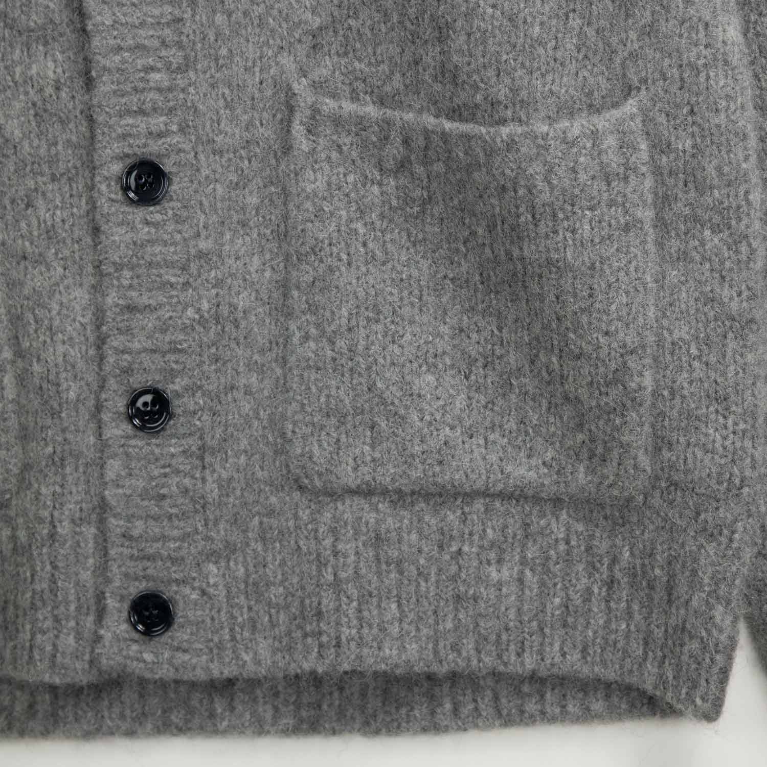 Dries Van Noten MOUNIA 2709 CARDIGAN, Mid Grey - Image 2