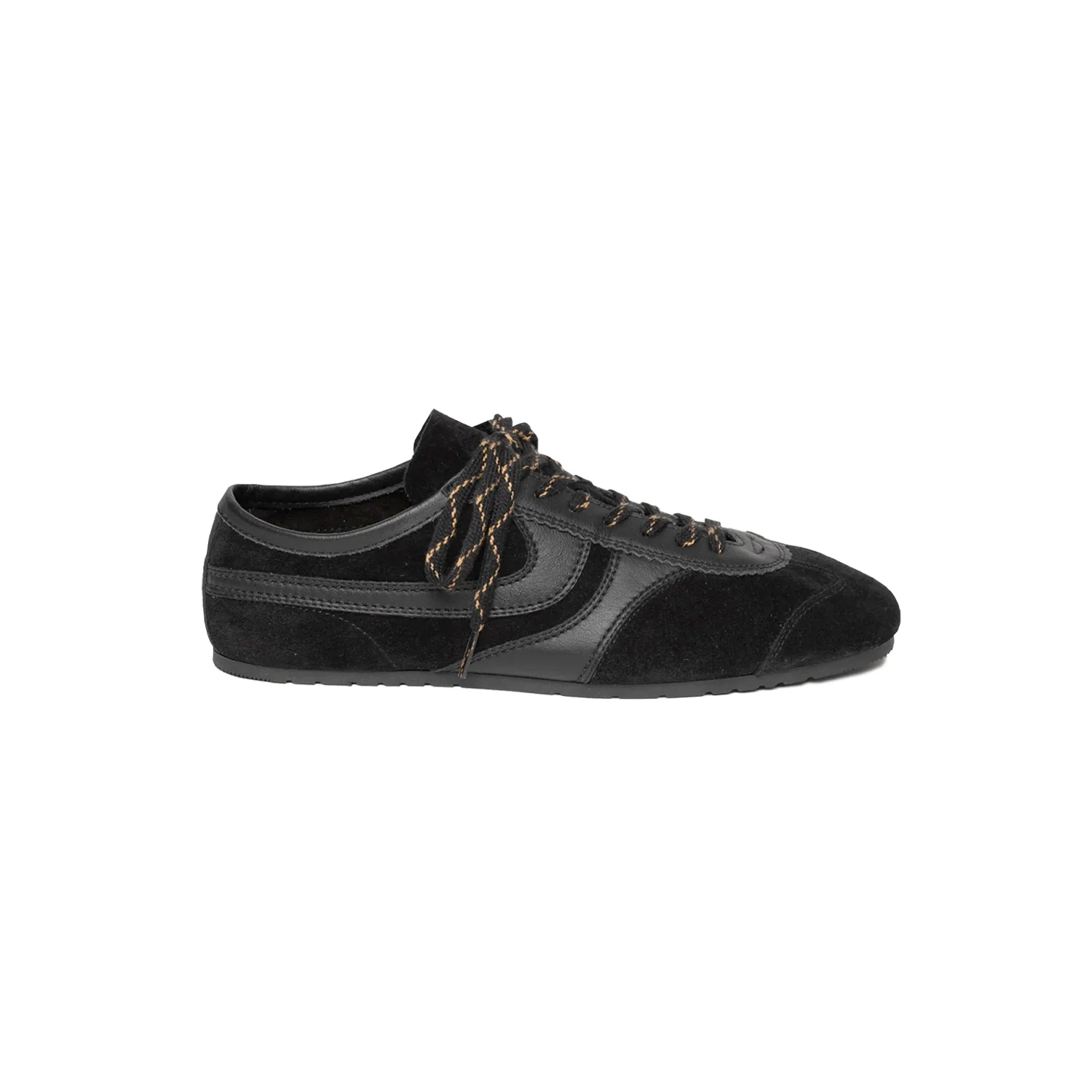 Dries Van Noten SUEDE SNEAKERS, Black