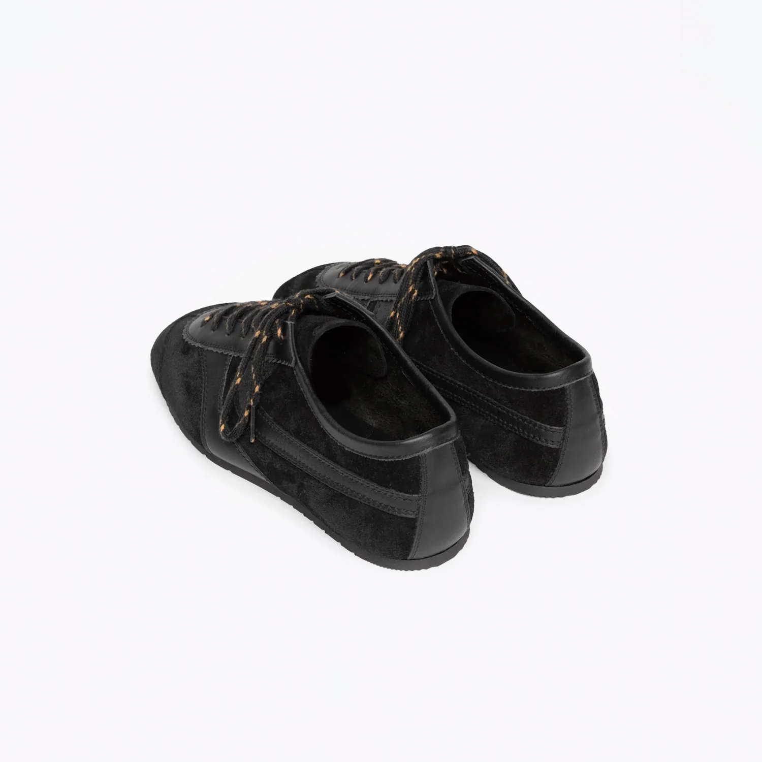 Dries Van Noten SUEDE SNEAKERS, Black - Image 3