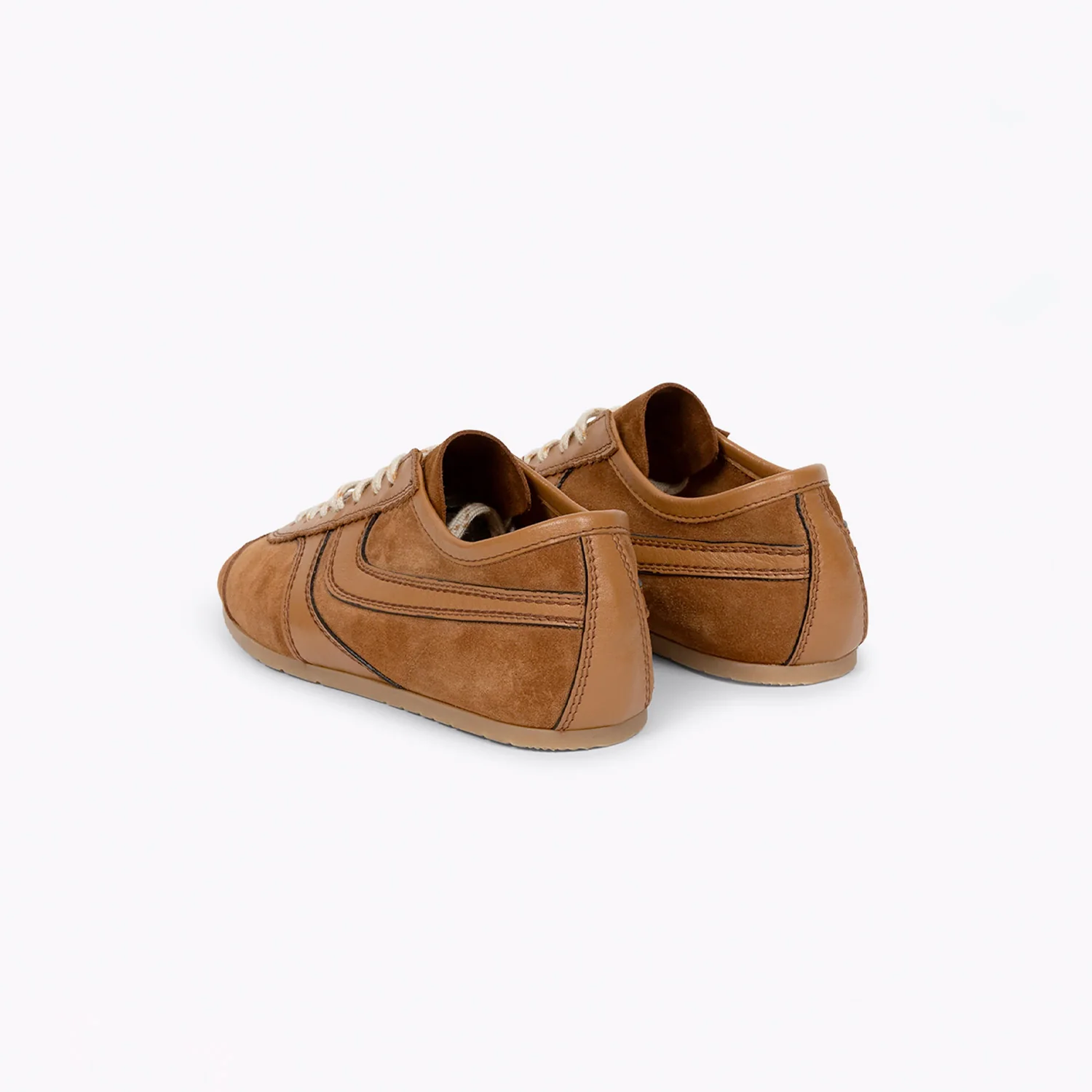 Dries Van Noten SUEDE SNEAKERS, Tan - Image 3