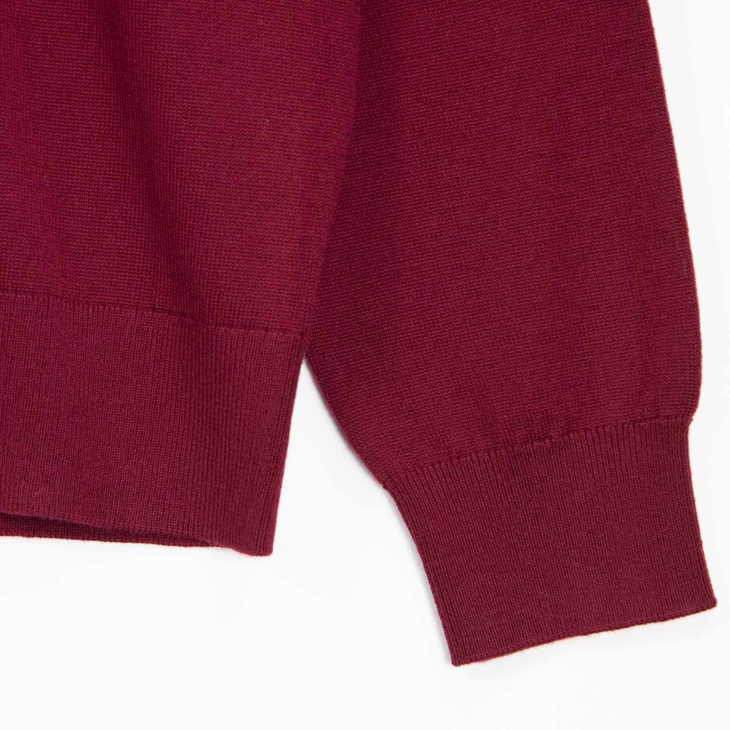 Dries Van Noten MUCHI 2700 SWEATER, Wine - Image 3