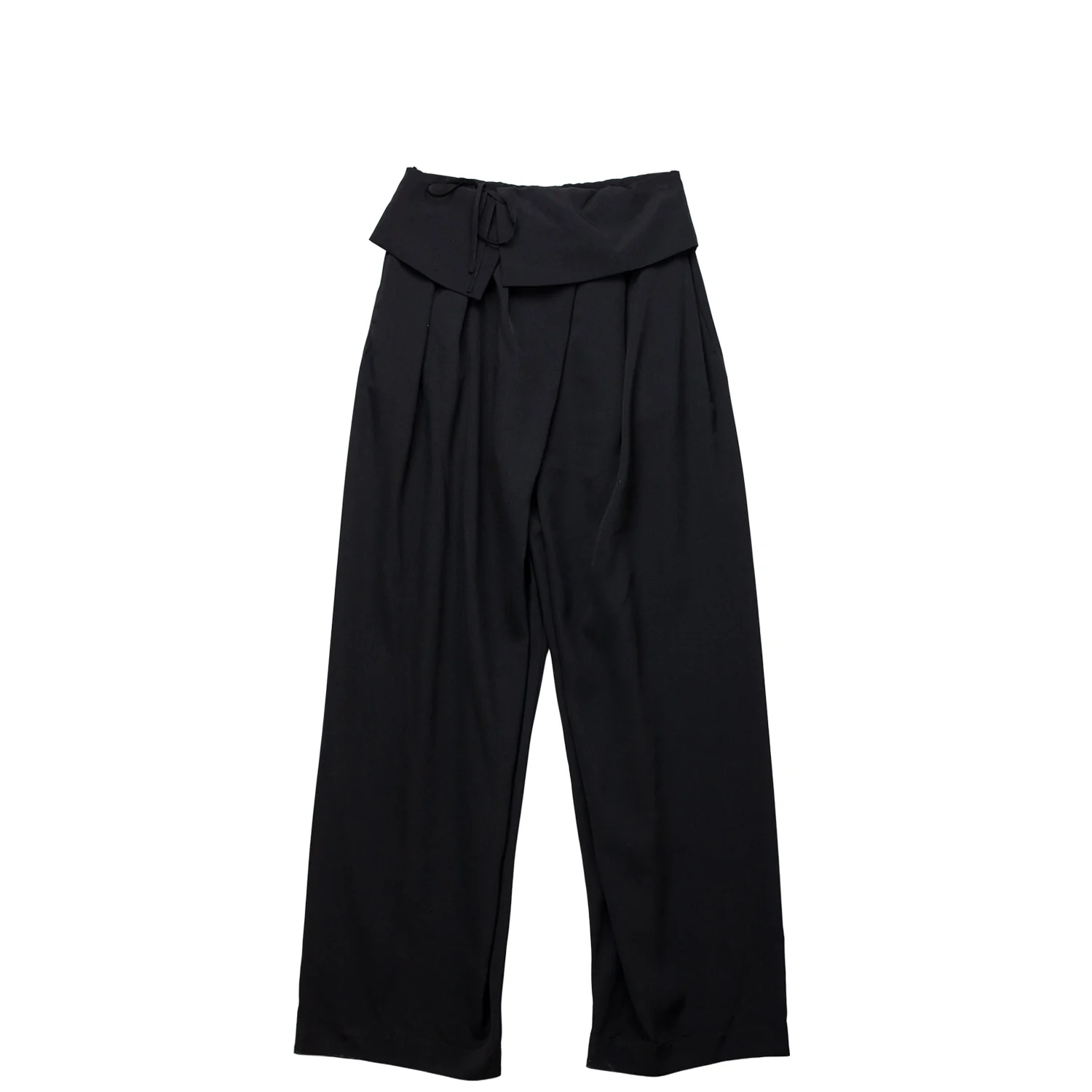 Dries Van Noten 3078 PARONG LIGHTWEIGHT STRETCH PANTS, Black