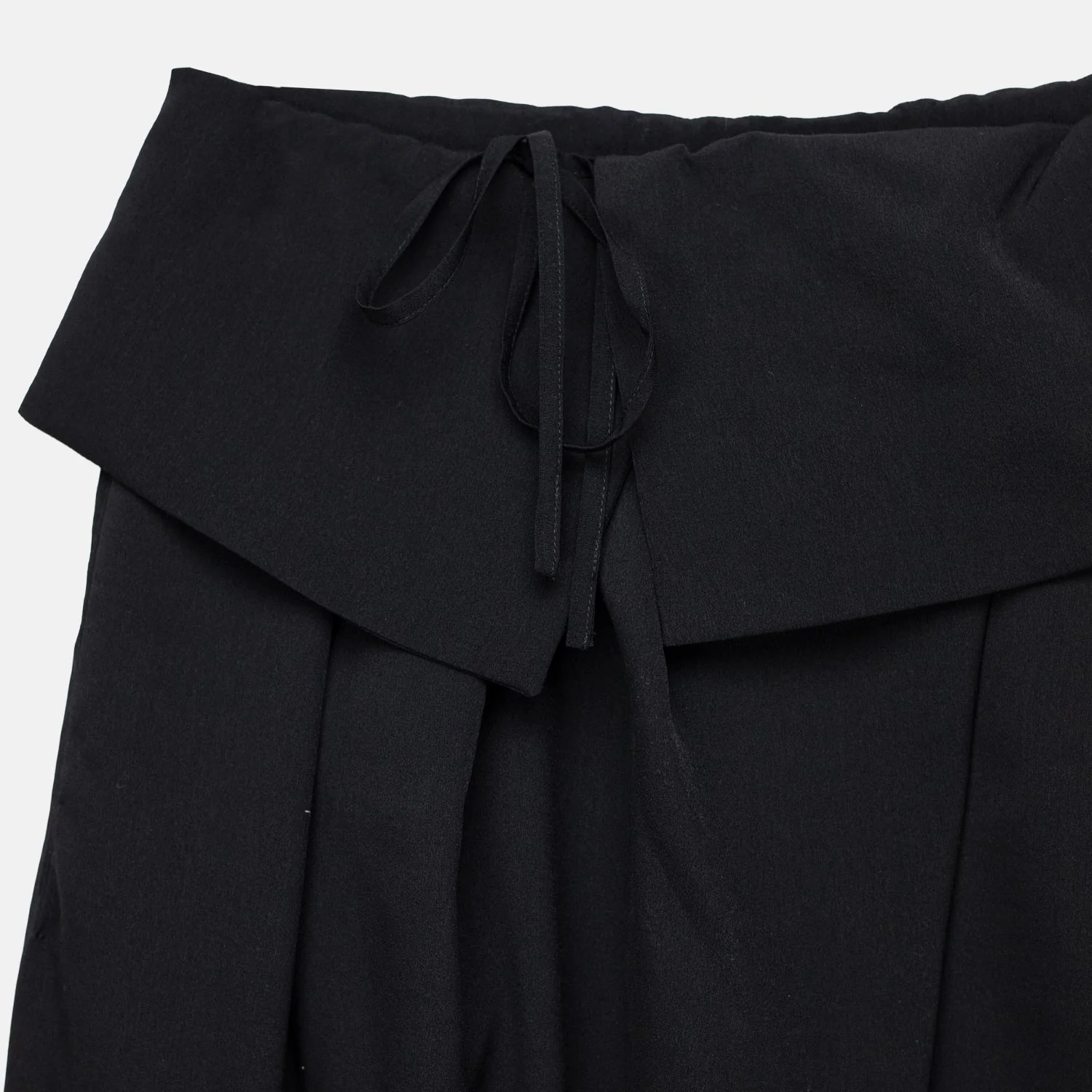 Dries Van Noten 3078 PARONG LIGHTWEIGHT STRETCH PANTS, Black - Image 2