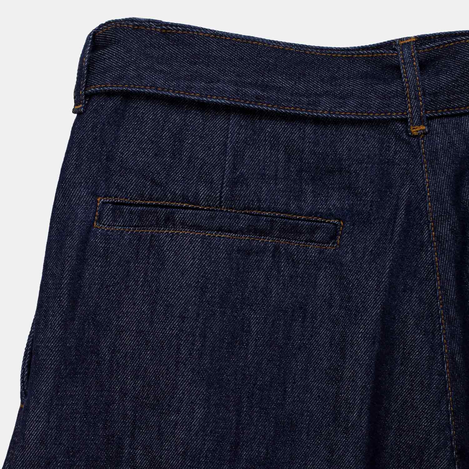 Dries Van Noten PEACHES BIS SHORTS DEN 3385, Indigo - Image 5