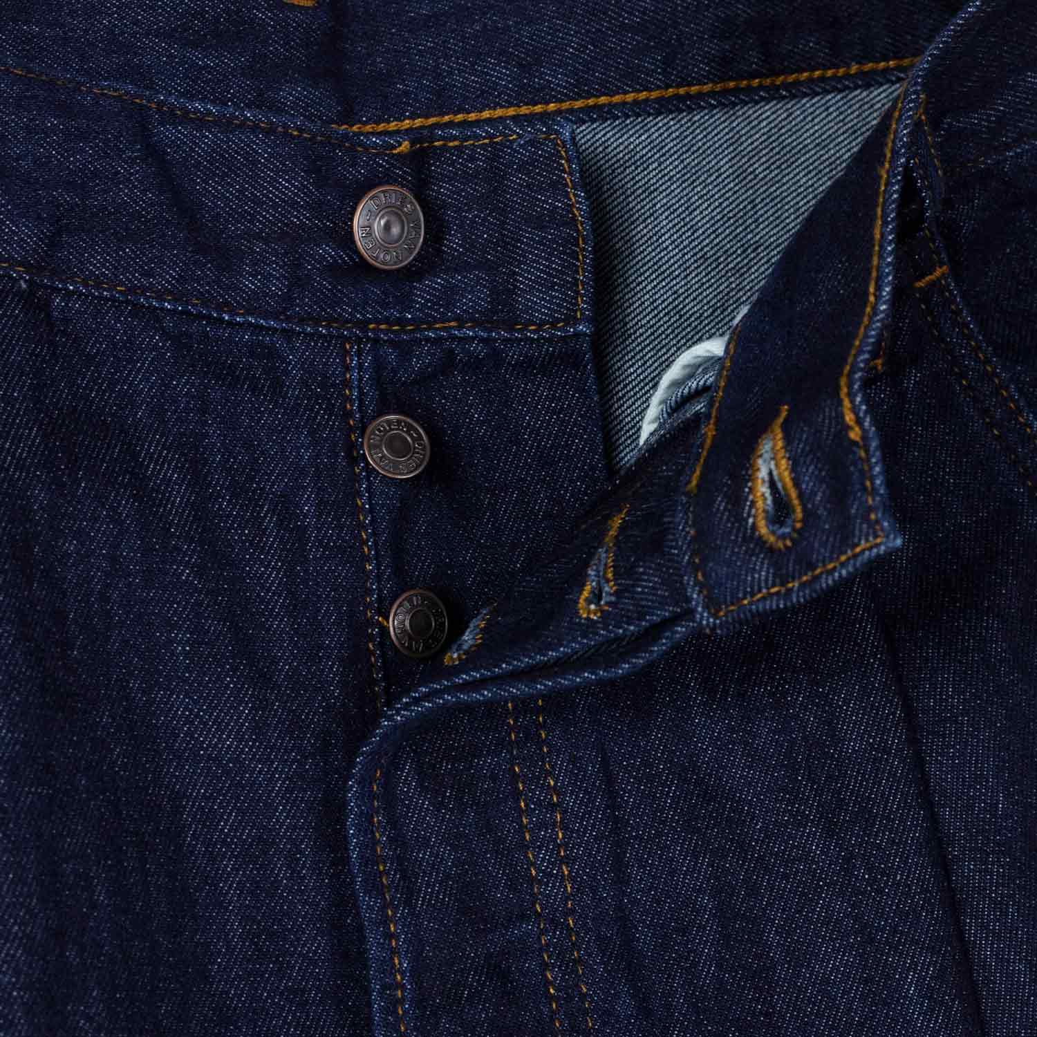 Dries Van Noten PENNING 1552 DENIM TROUSERS, Indigo - Image 3
