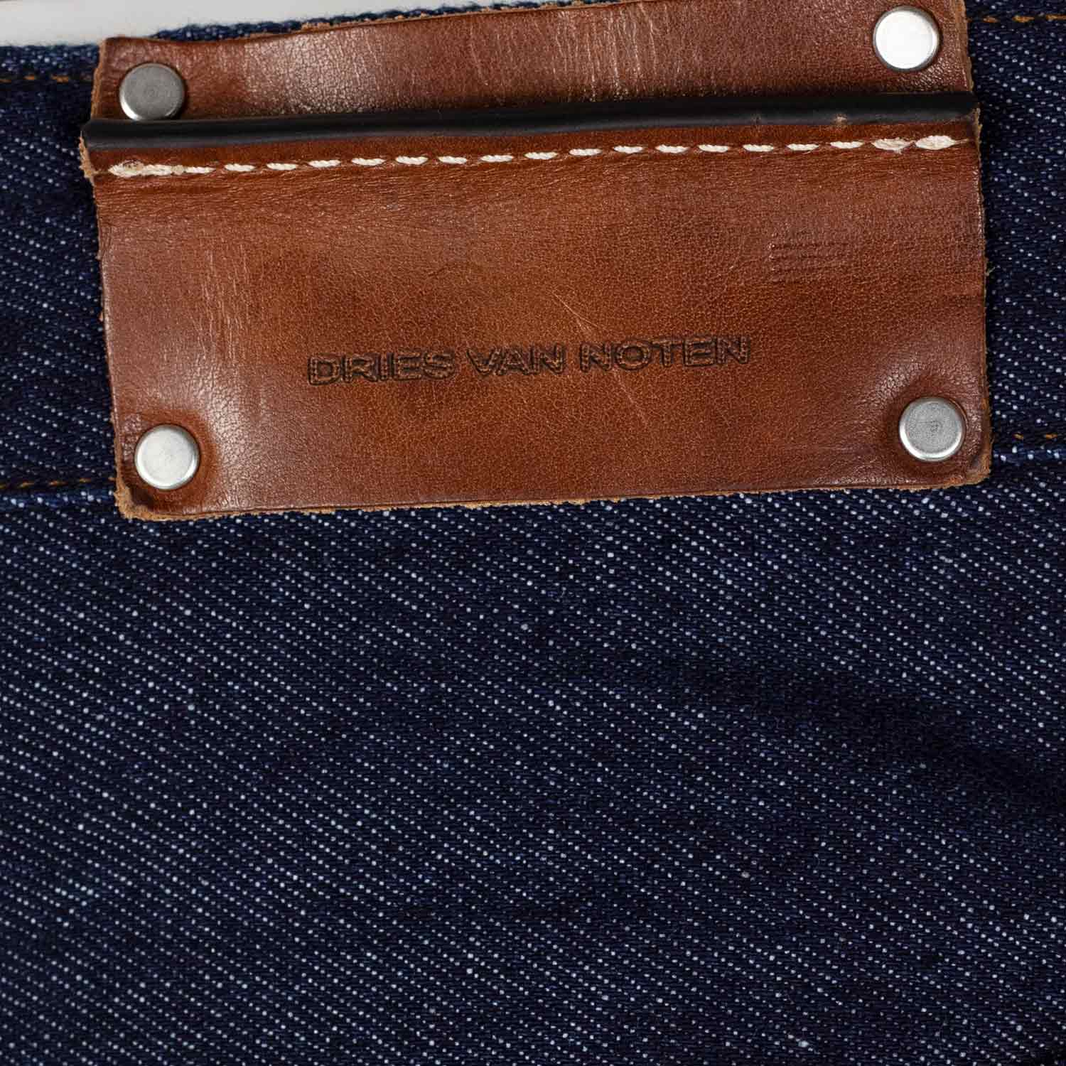 Dries Van Noten PENNING 1552 DENIM TROUSERS, Indigo - Image 5