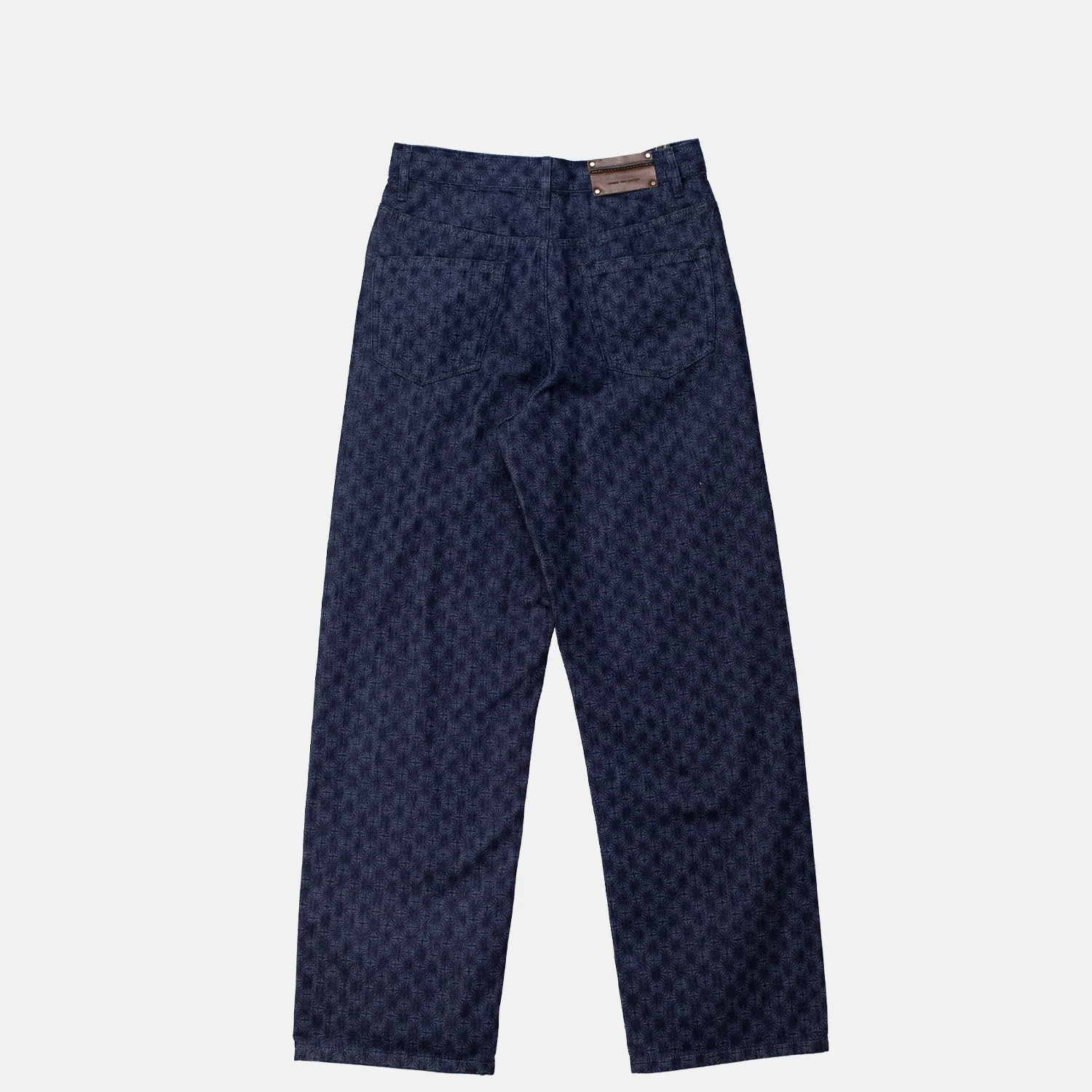 Dries Van Noten PINE DENIM 3387 PANTS, Dessin B - Image 2