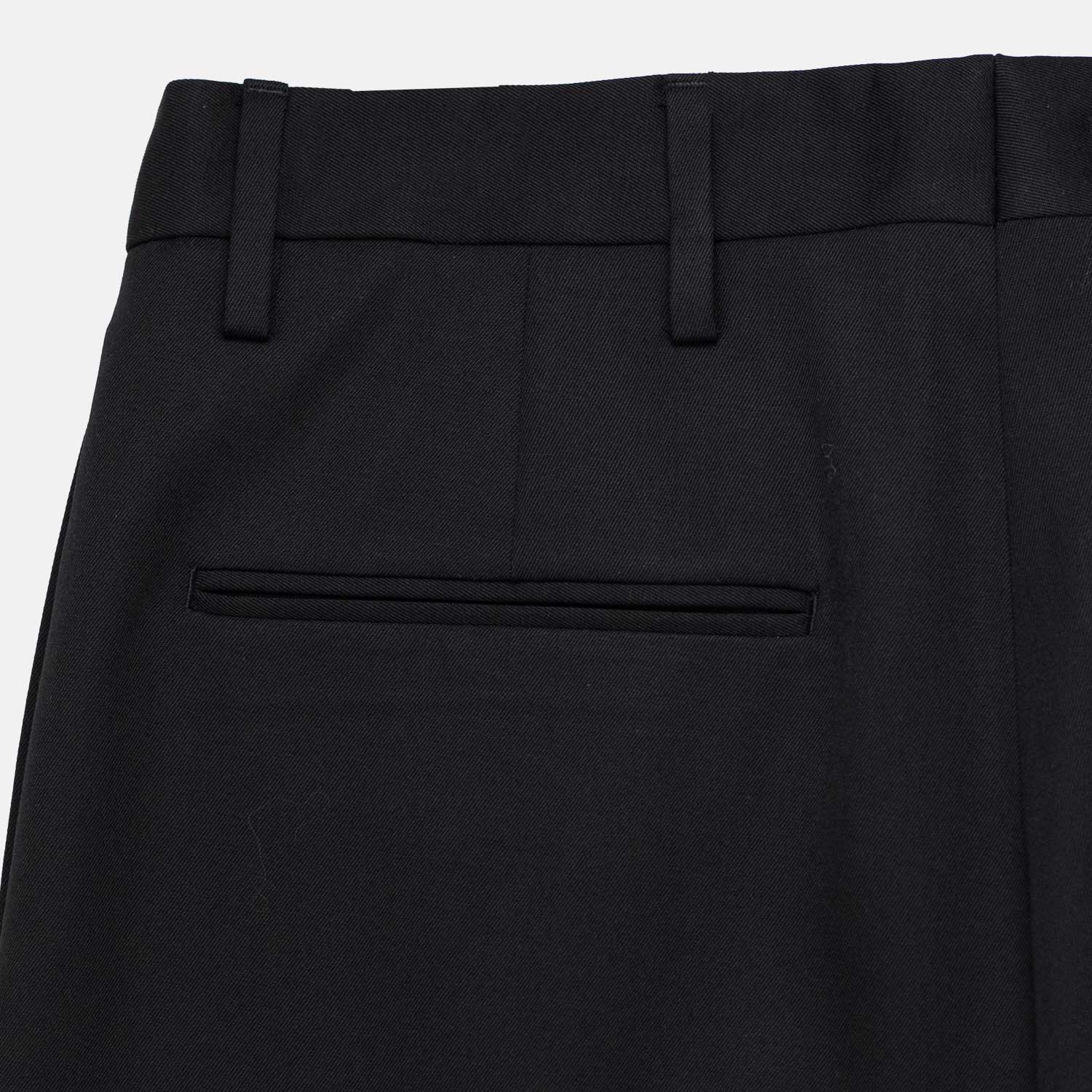 Dries Van Noten 3122 PORTIAS TAILORED WOOL PANTS, Black - Image 2