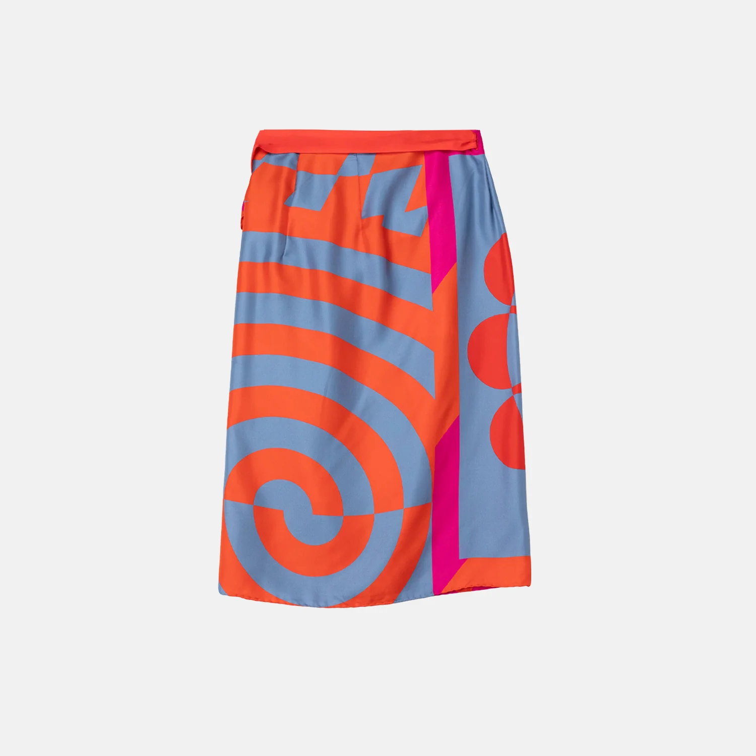 Dries Van Noten 3059 WRAP SCARF-SKIRT, Dessin A - Image 3
