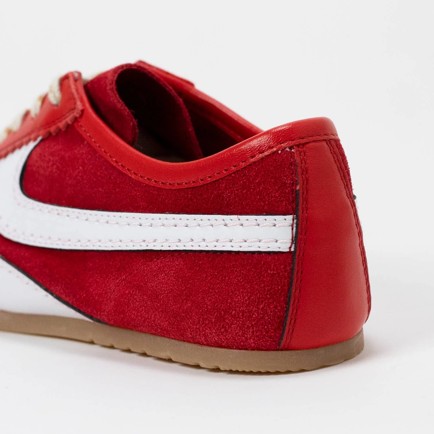 Dries Van Noten SUEDE SNEAKERS, Red - Image 4