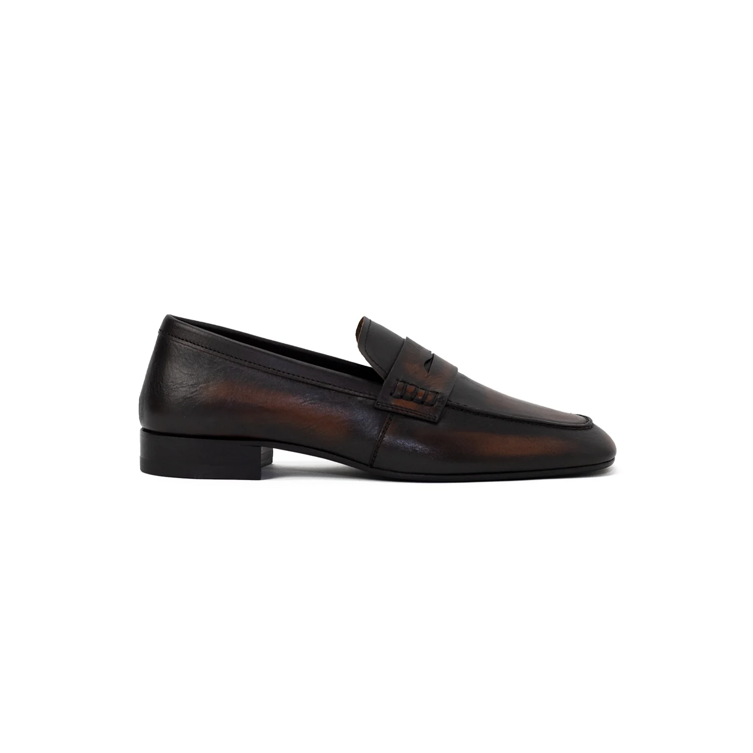 Dries Van Noten WS261-1700 LEATHER LOAFERS, Tan