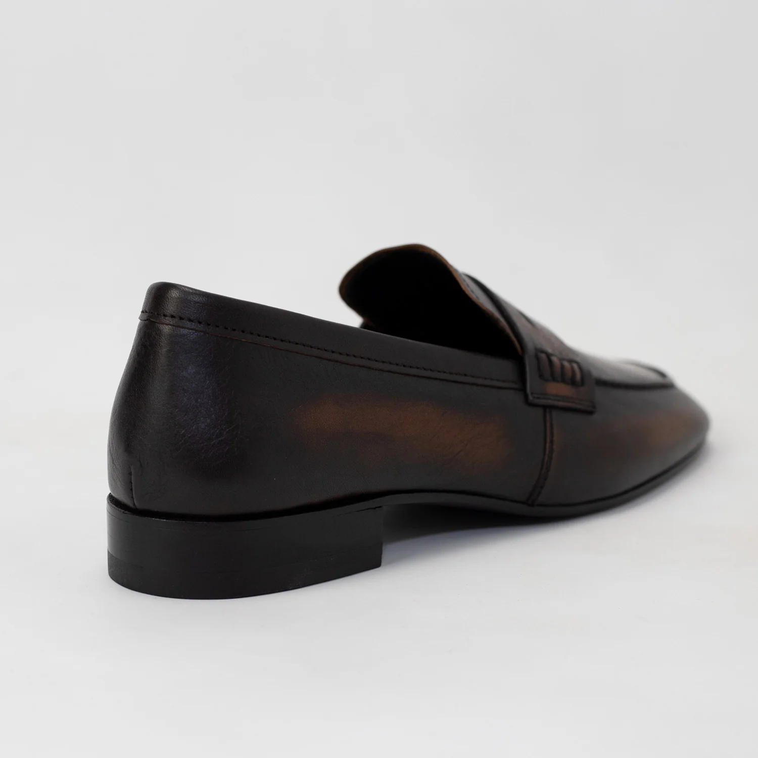 Dries Van Noten WS261-1700 LEATHER LOAFERS, Tan - Image 4