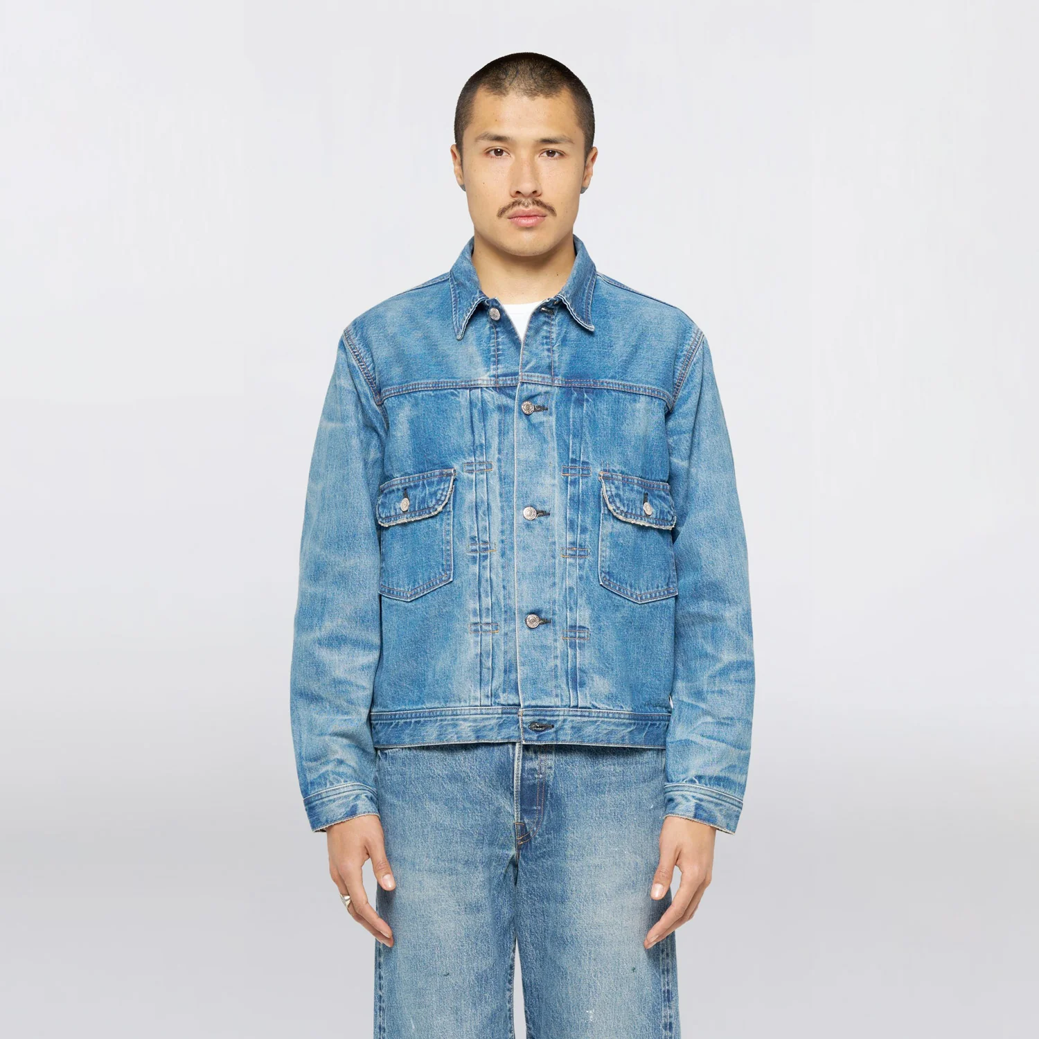 Edwin DENIM JACKET, Kaihara Blue Light Used - Image 3