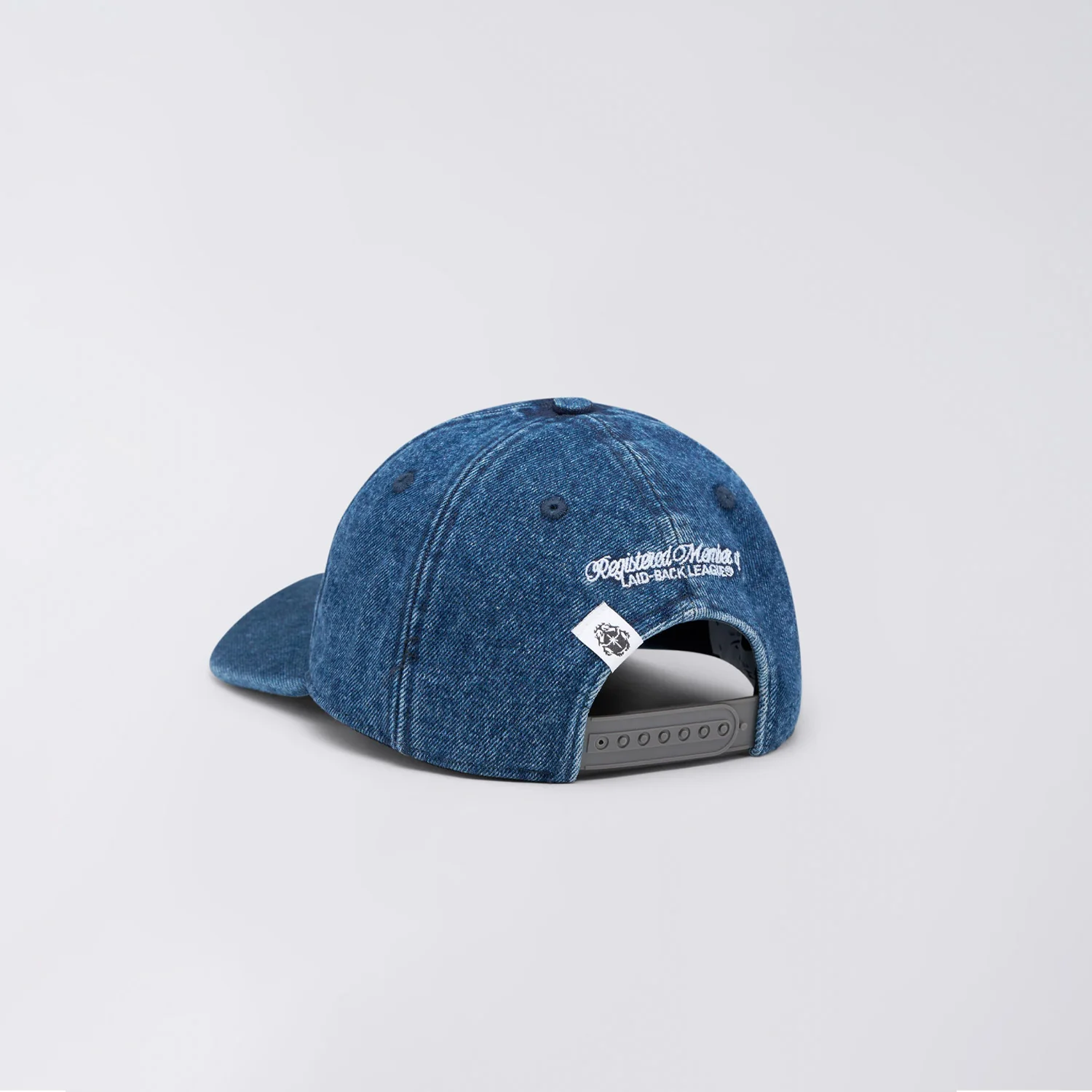 Edwin LAID-BACK LEAGUE DENIM CAP, Blue Sandstone Washed - Image 2