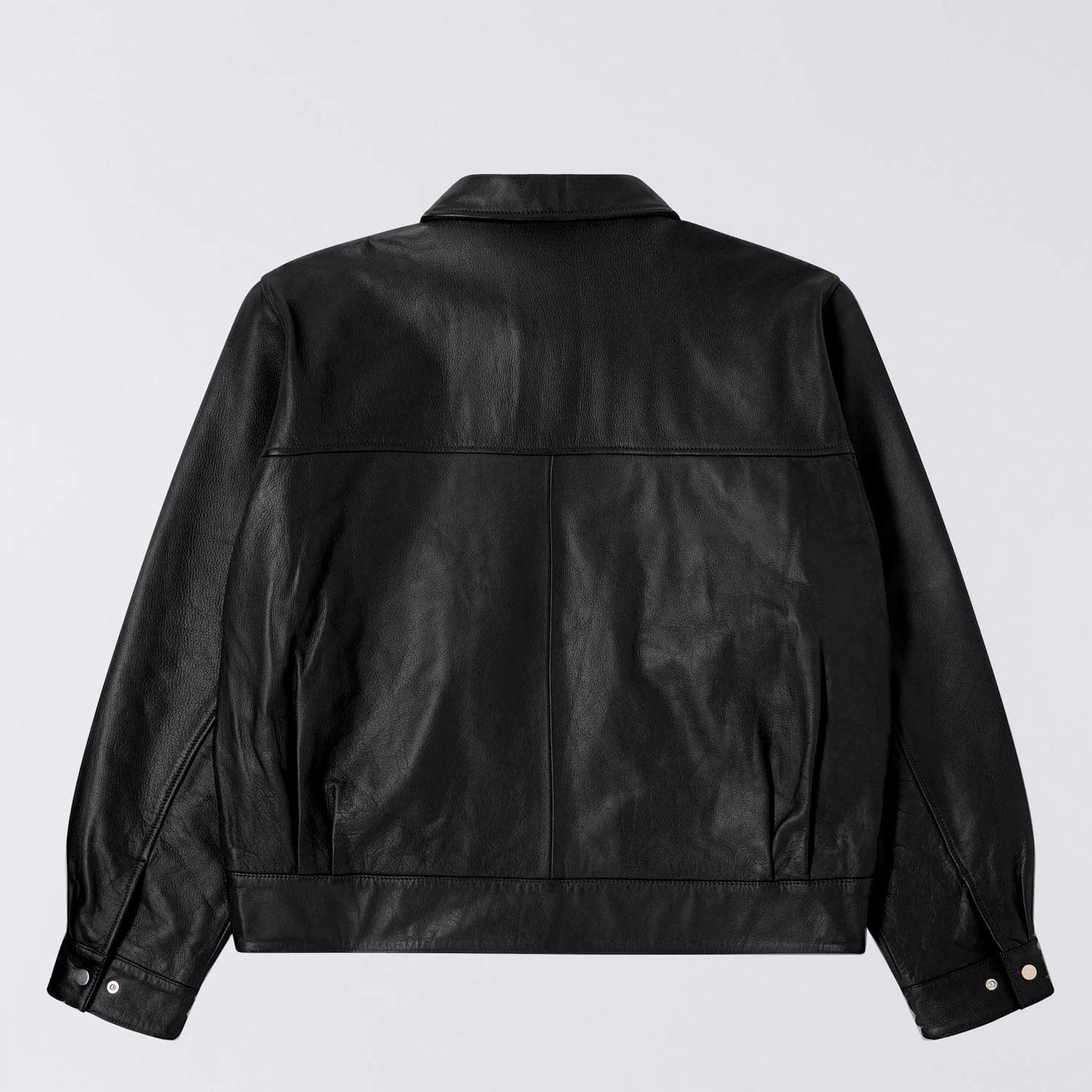 Edwin DOGMA JACKET LEATHER, Black - Image 3