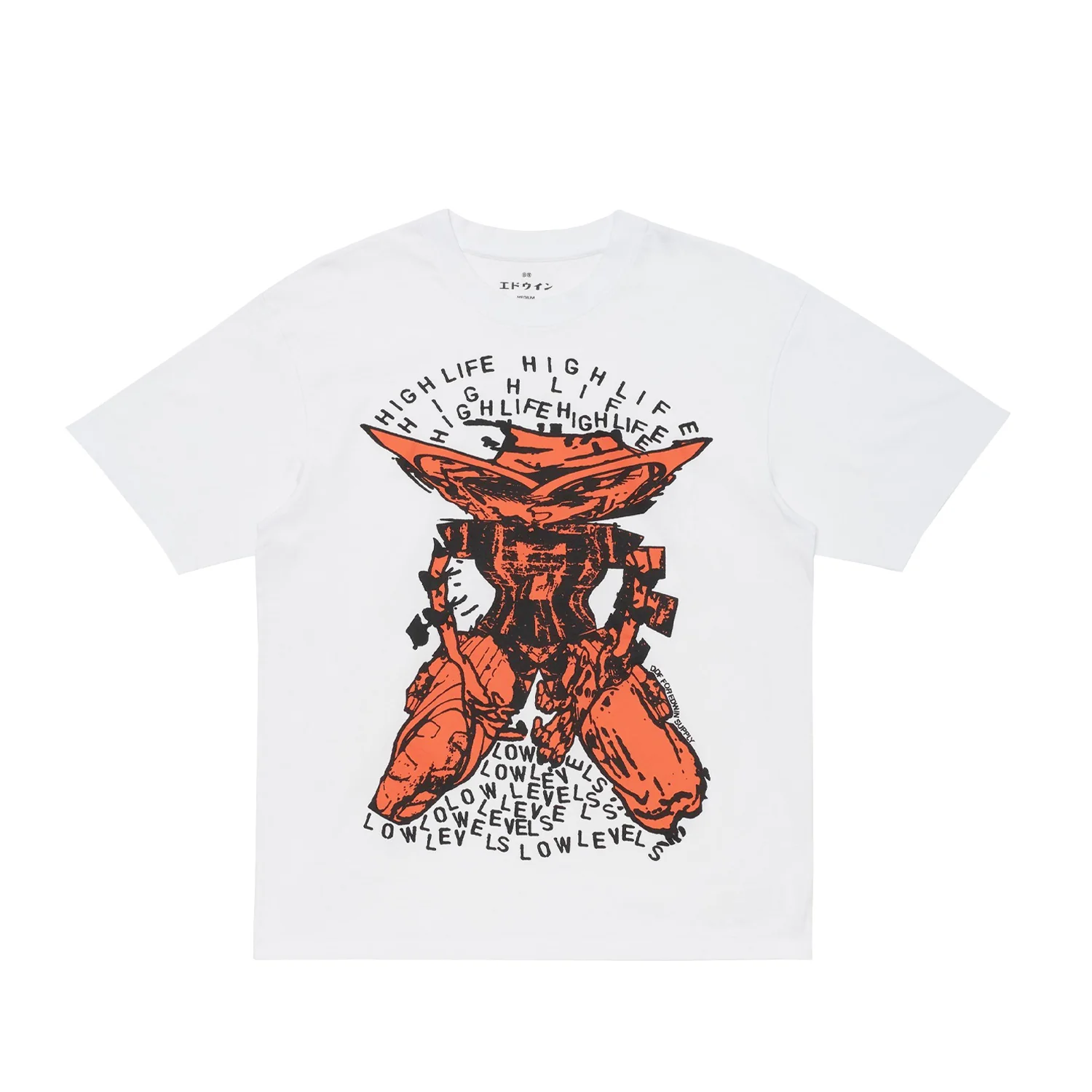 Edwin FANTASY T-SHIRT, White Washed