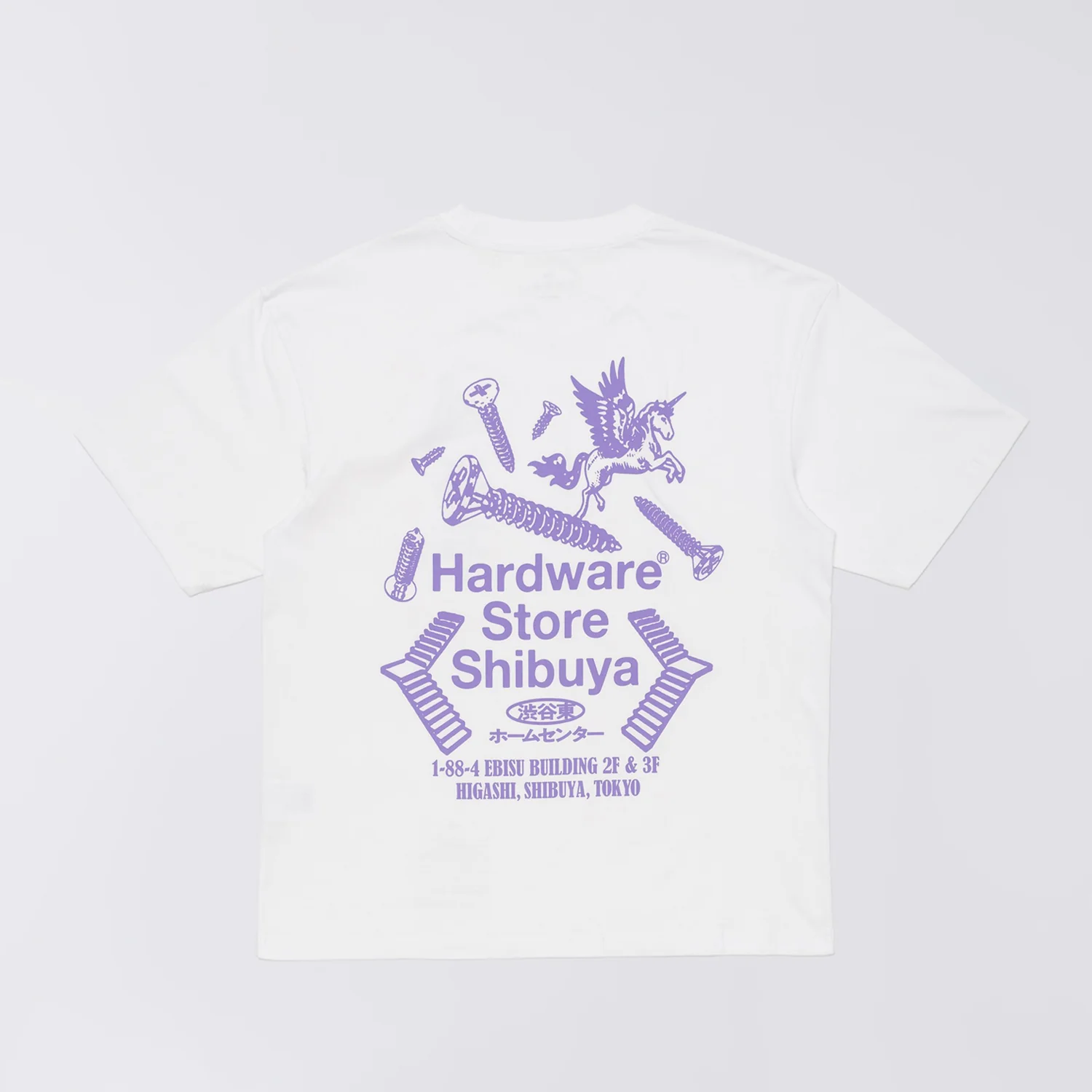 Edwin HARDWARE STORE SHIBUYA T-SHIRT, White Washed - Image 2