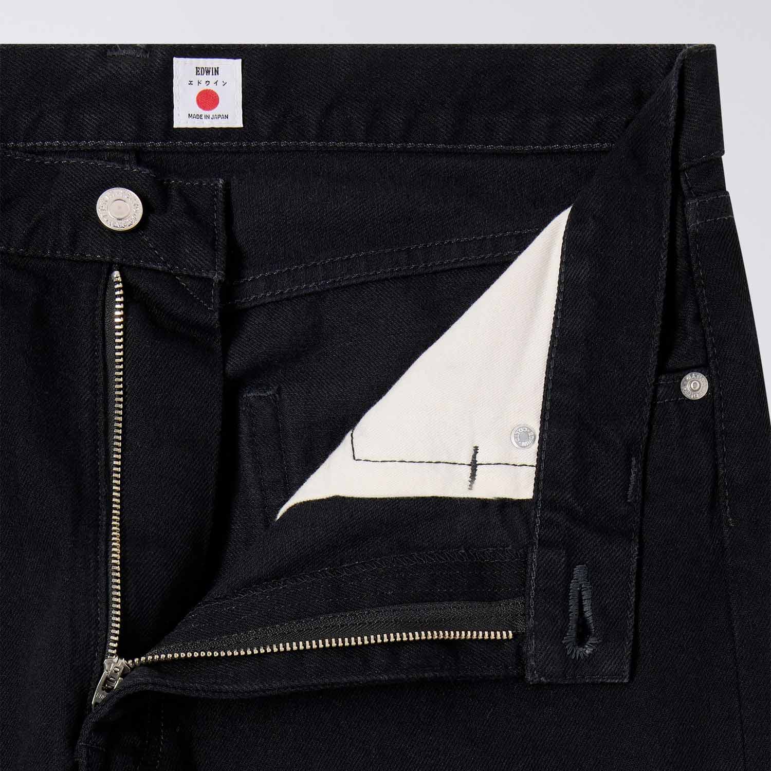 Edwin LOOSE FIT JEANS, Black Unwashed - Image 3