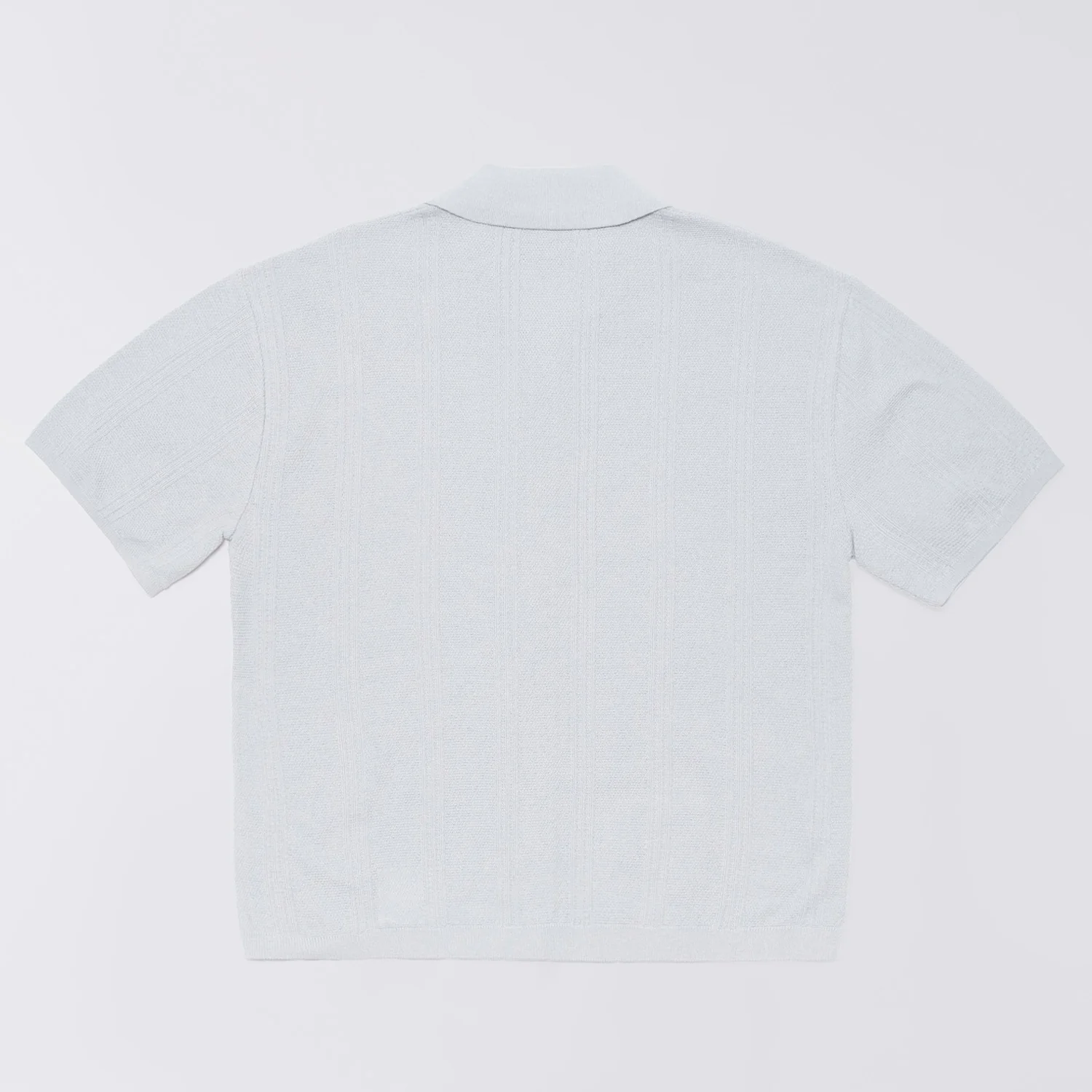 Edwin LUIS BUTTONED POLO, Grey - Image 2