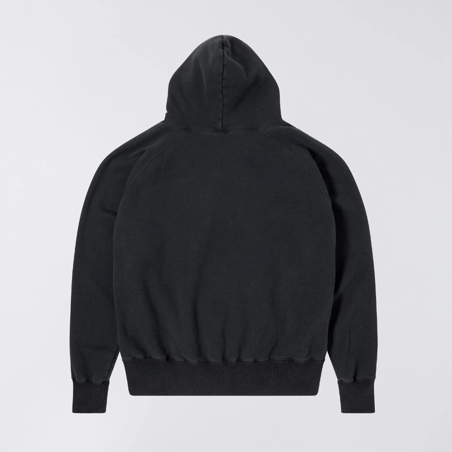 Edwin RAGLAN-SLEEVE HOODIE, Black - Image 2
