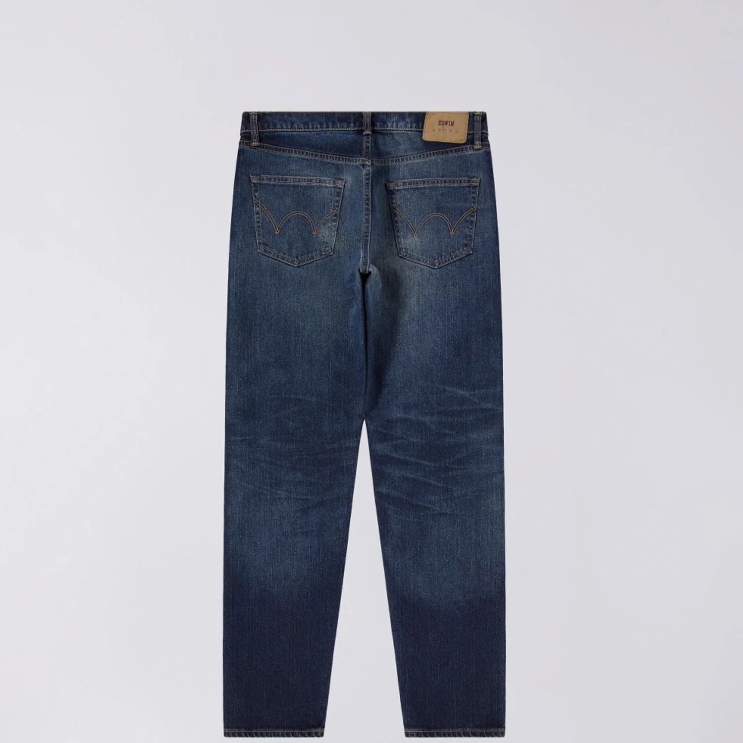 Edwin REGULAR TAPERED JEANS, Kaihara Blue Mid Dark Used - Image 2
