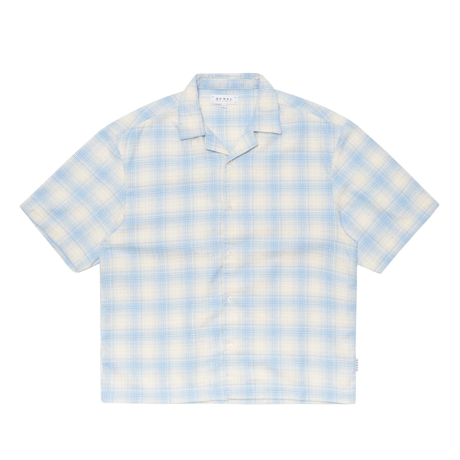 Edwin SAGA SHIRT S/S, Light Blue