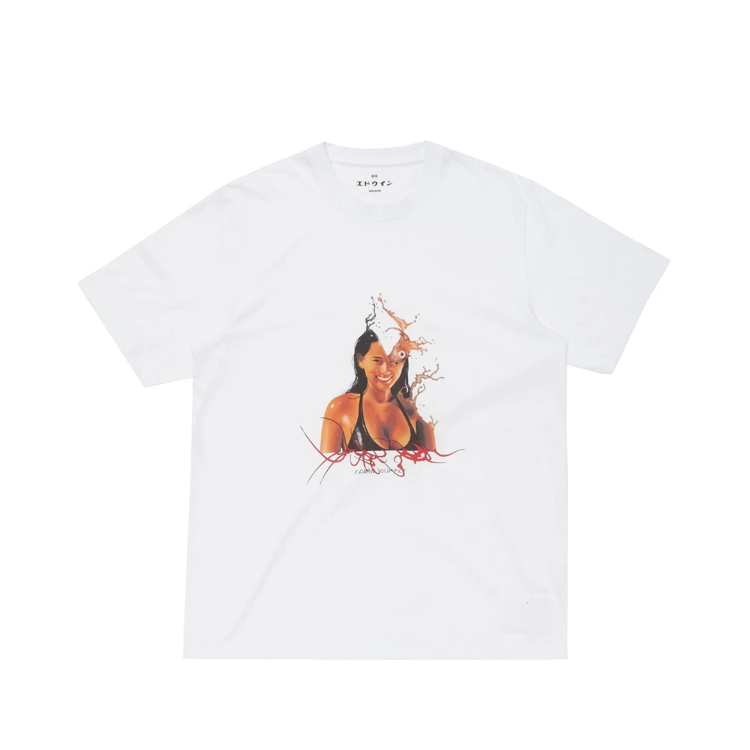 Edwin THE MOOD OF SUMMER T-SHIRT, White Washed