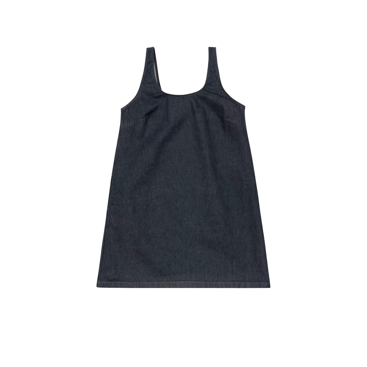 Edwin W' IVY DRESS, Blue Rinsed