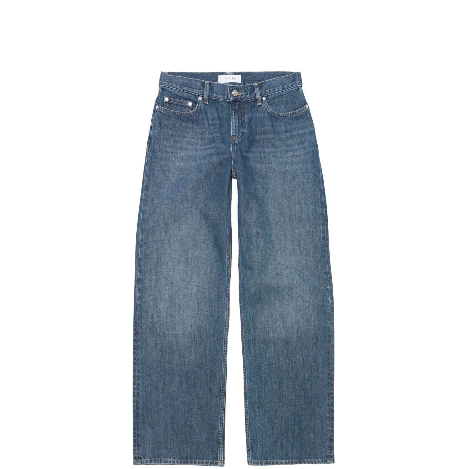 Edwin W' LEXIE PANT, Blue Diopside Wash