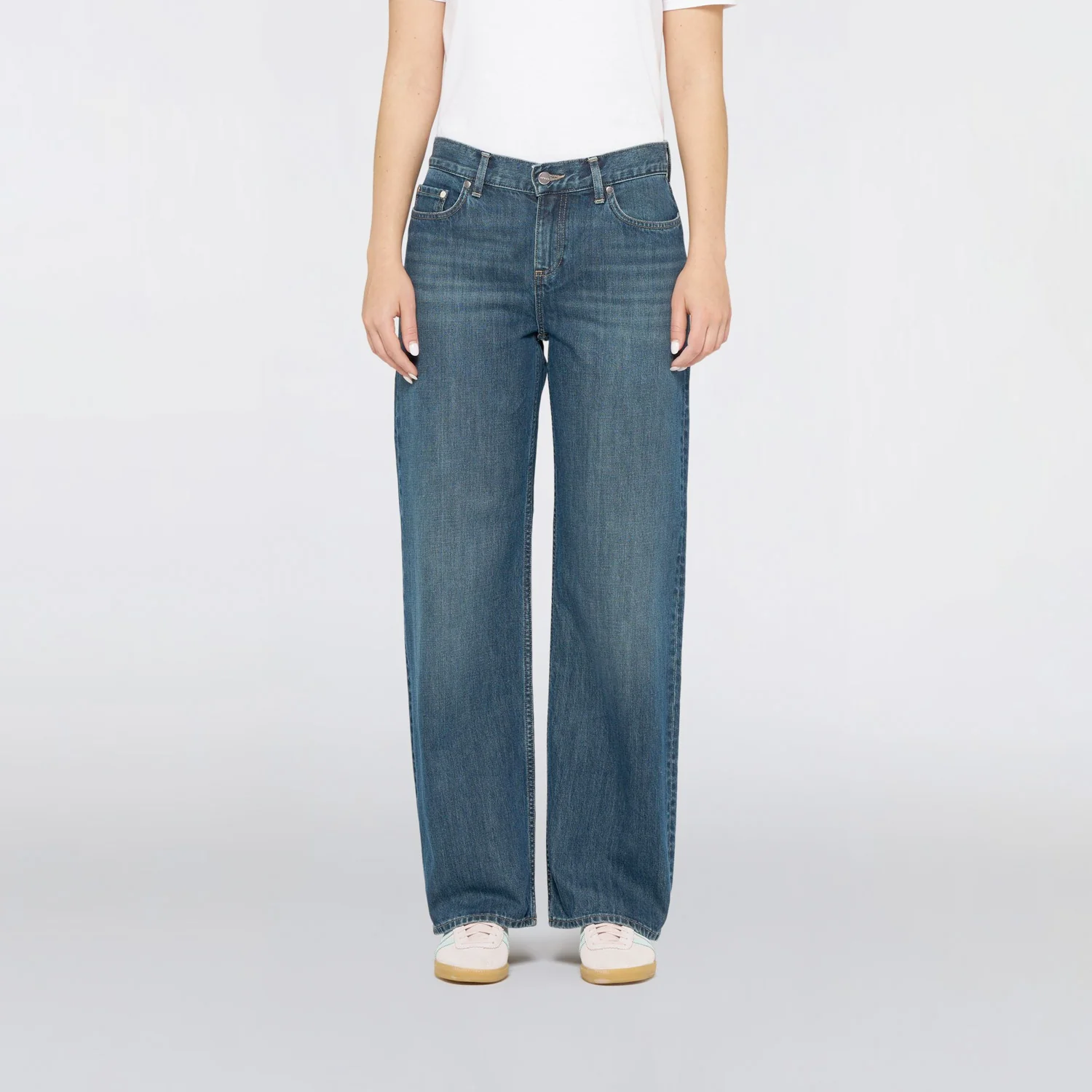 Edwin W' LEXIE PANT, Blue Diopside Wash - Image 3