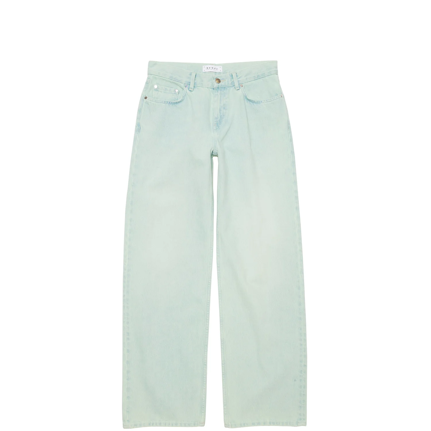 Edwin W' LEXIE PANT, Blue Holiday Overdyed