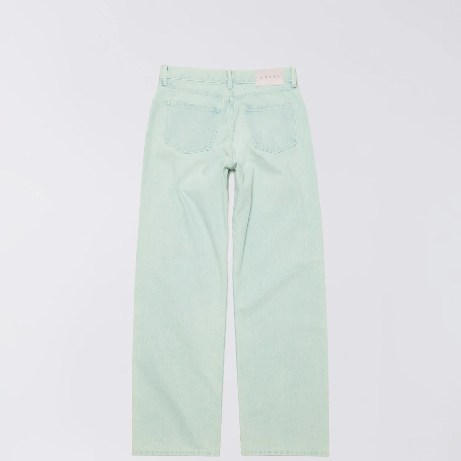 Edwin W' LEXIE PANT, Blue Holiday Overdyed - Image 2