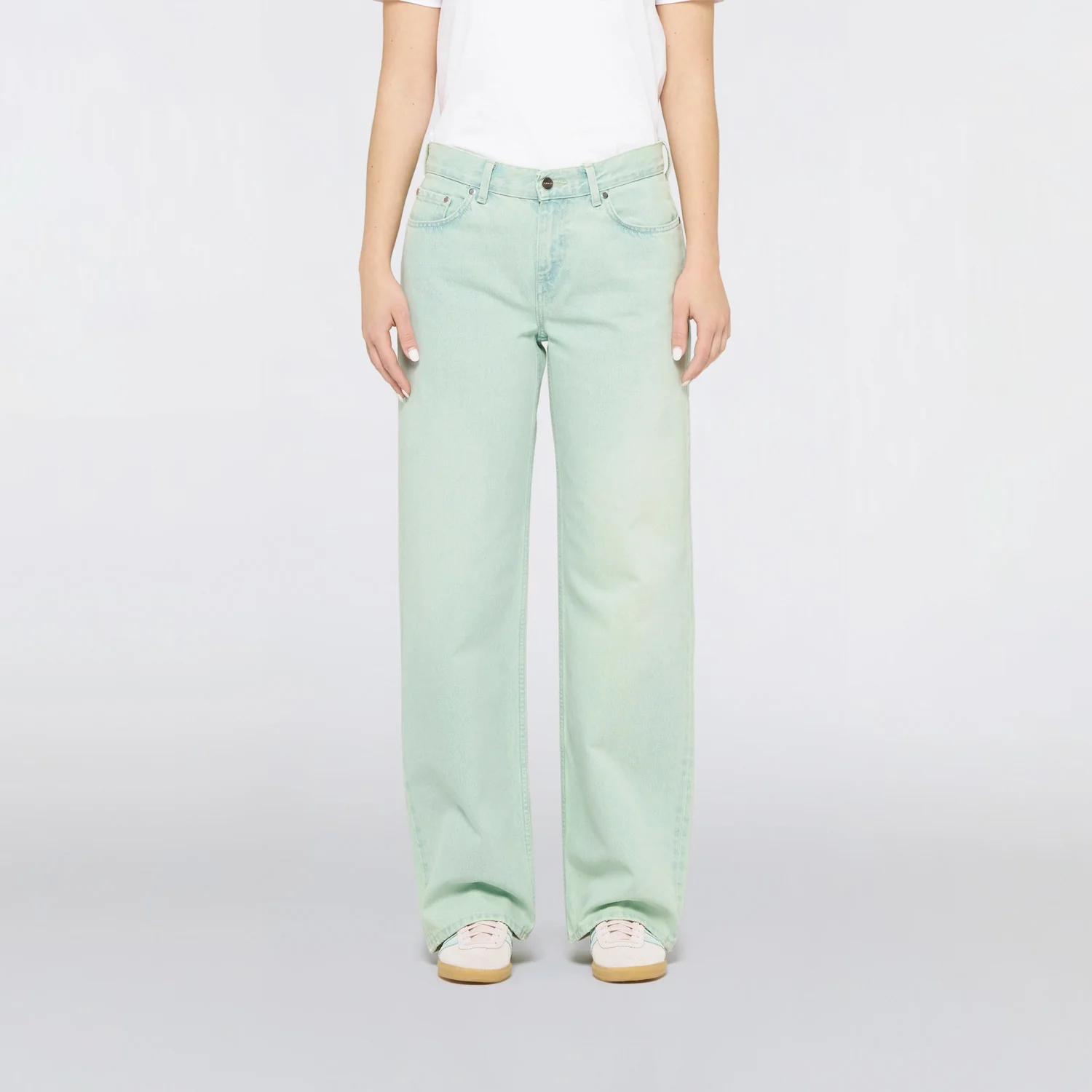 Edwin W' LEXIE PANT, Blue Holiday Overdyed - Image 3