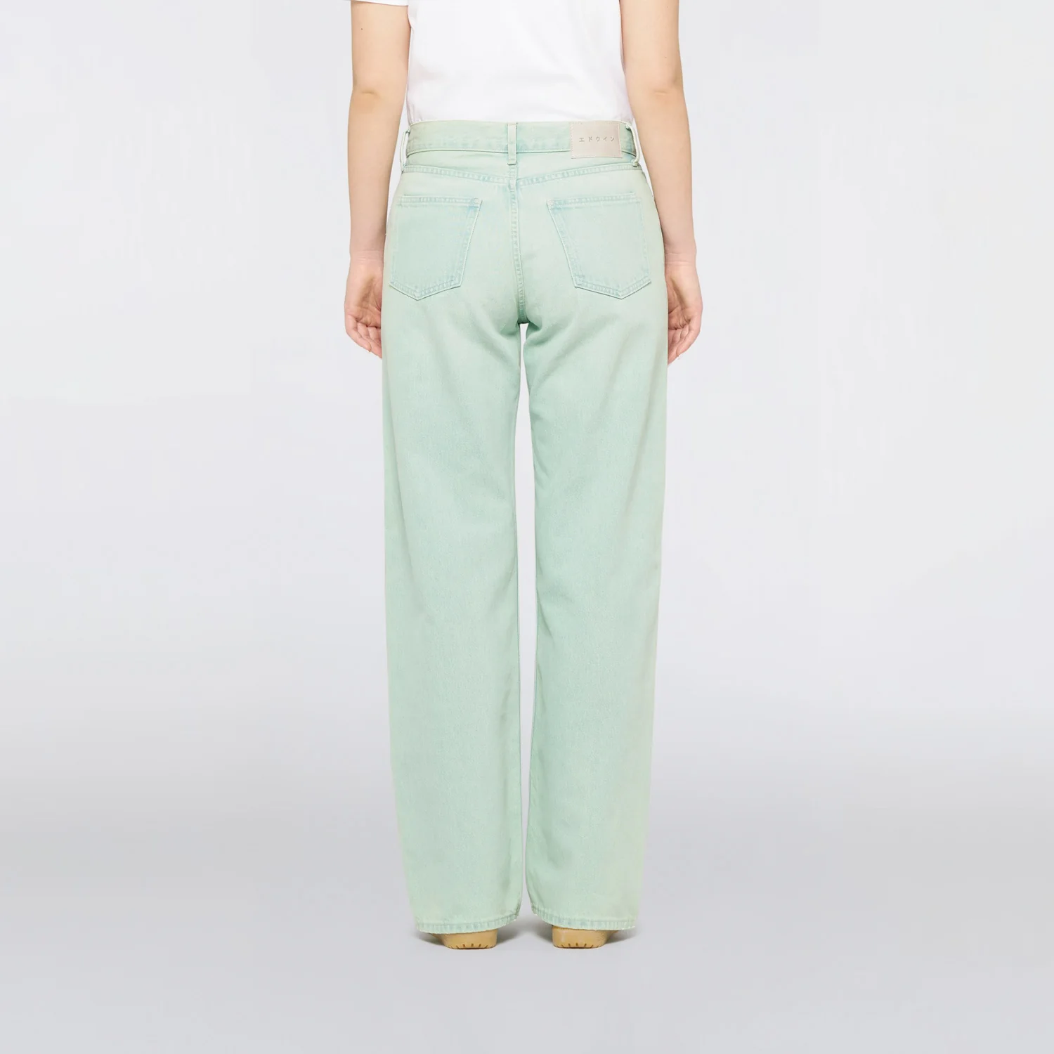 Edwin W' LEXIE PANT, Blue Holiday Overdyed - Image 4