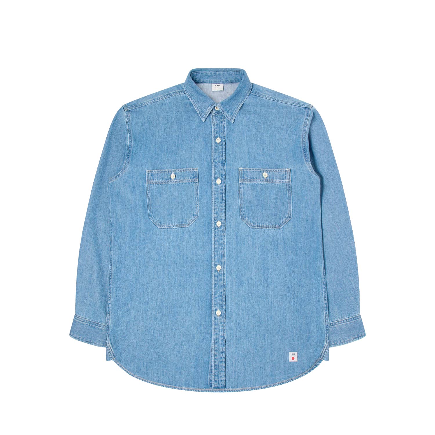 Edwin WORK SHIRT, Blue Light Used