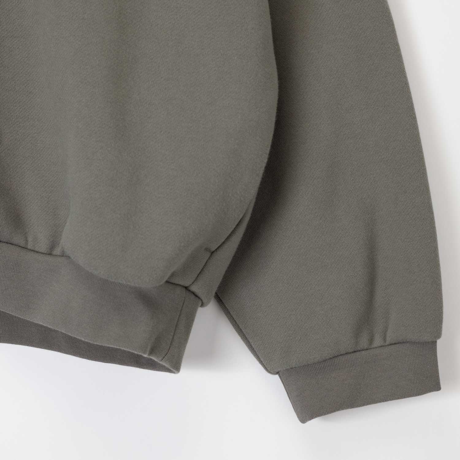 Fear of God ESSENTIALS 90'S FIT HOODIE, Moss - Image 2