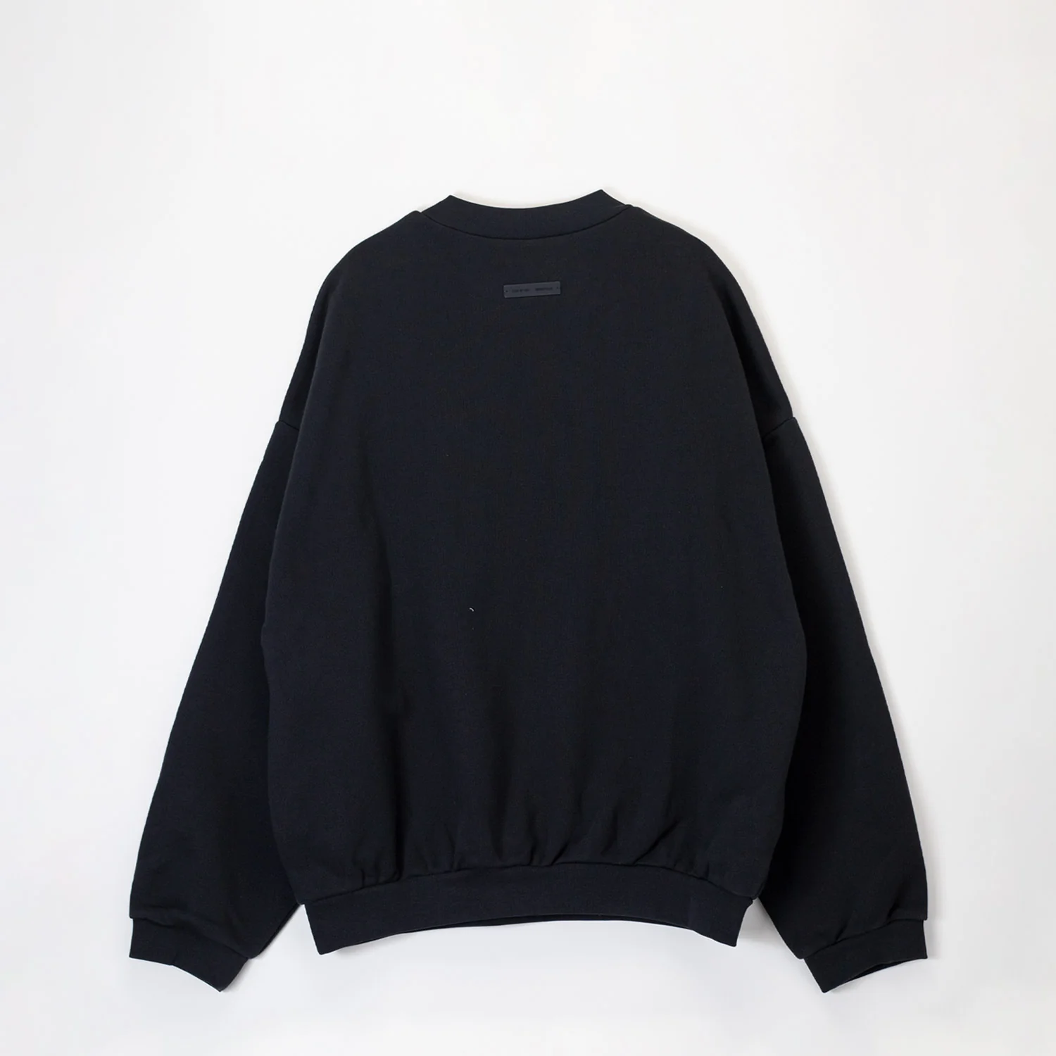 Fear of God ESSENTIALS 90'S FIT SWEATSHIRT, Jet Black - Image 5