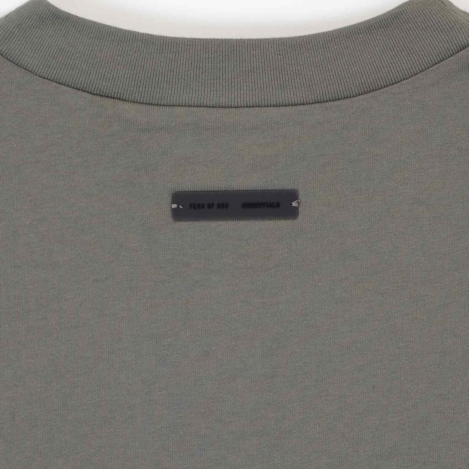 Fear of God ESSENTIALS 90'S FIT T-SHIRT, Moss - Image 3