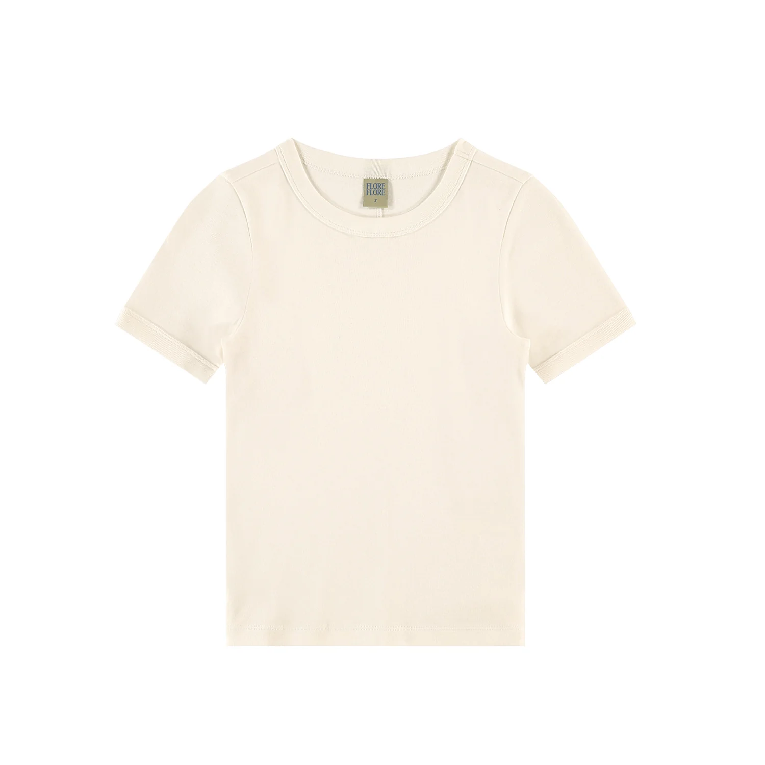 Flore Flore CAR TEE, Off White