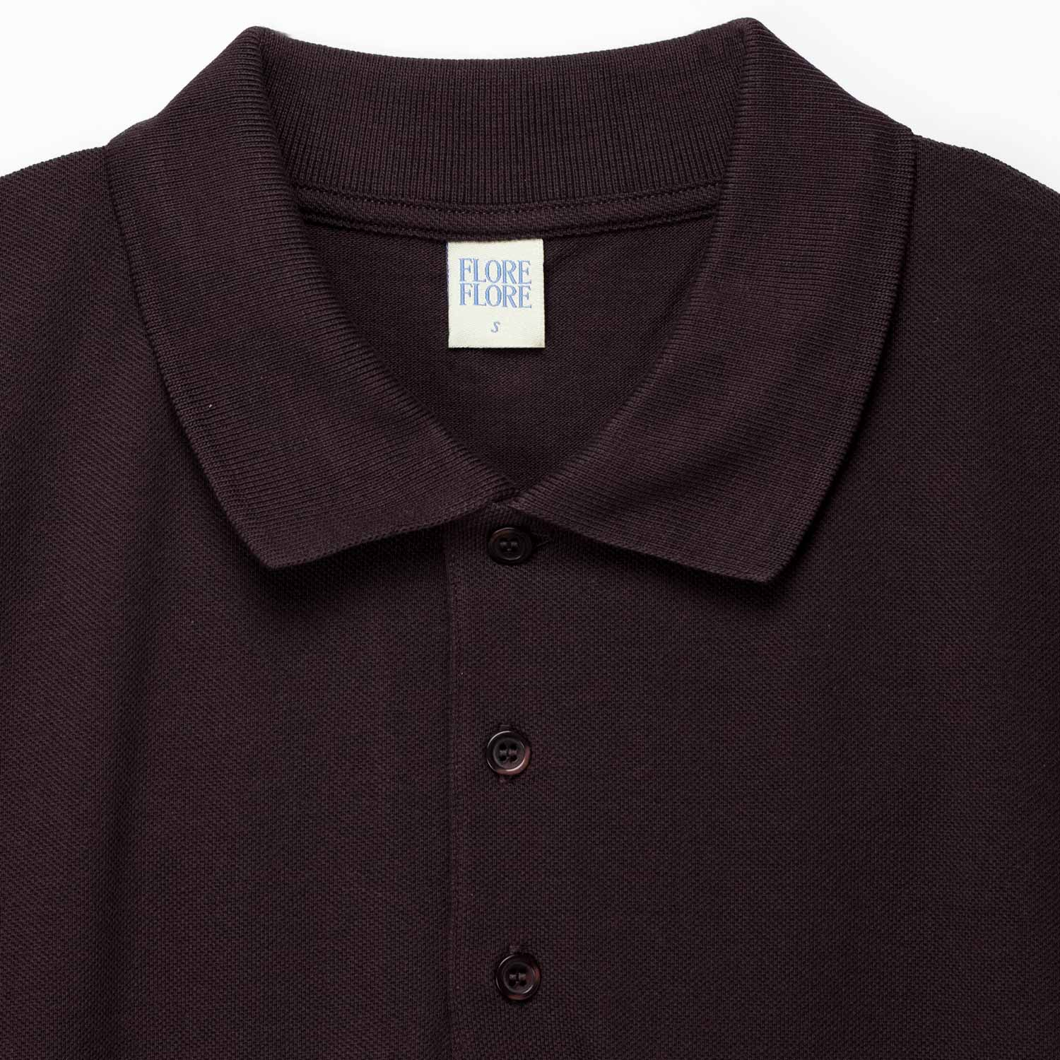 Flore Flore JULIE POLO, Choco Plum - Image 3