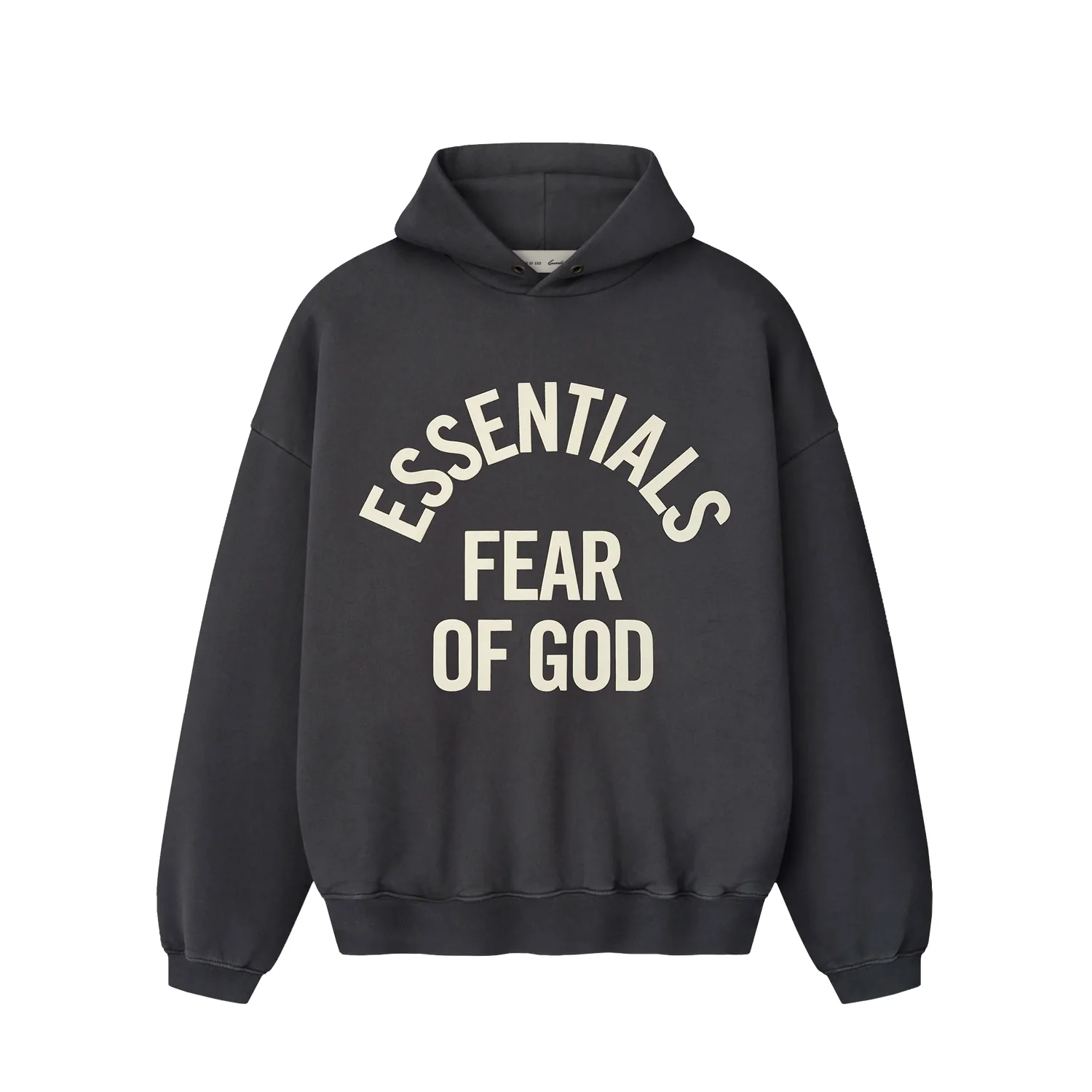 Fear of God ESSENTIALS CAMPUS 90'S HOODIE, Faded Black