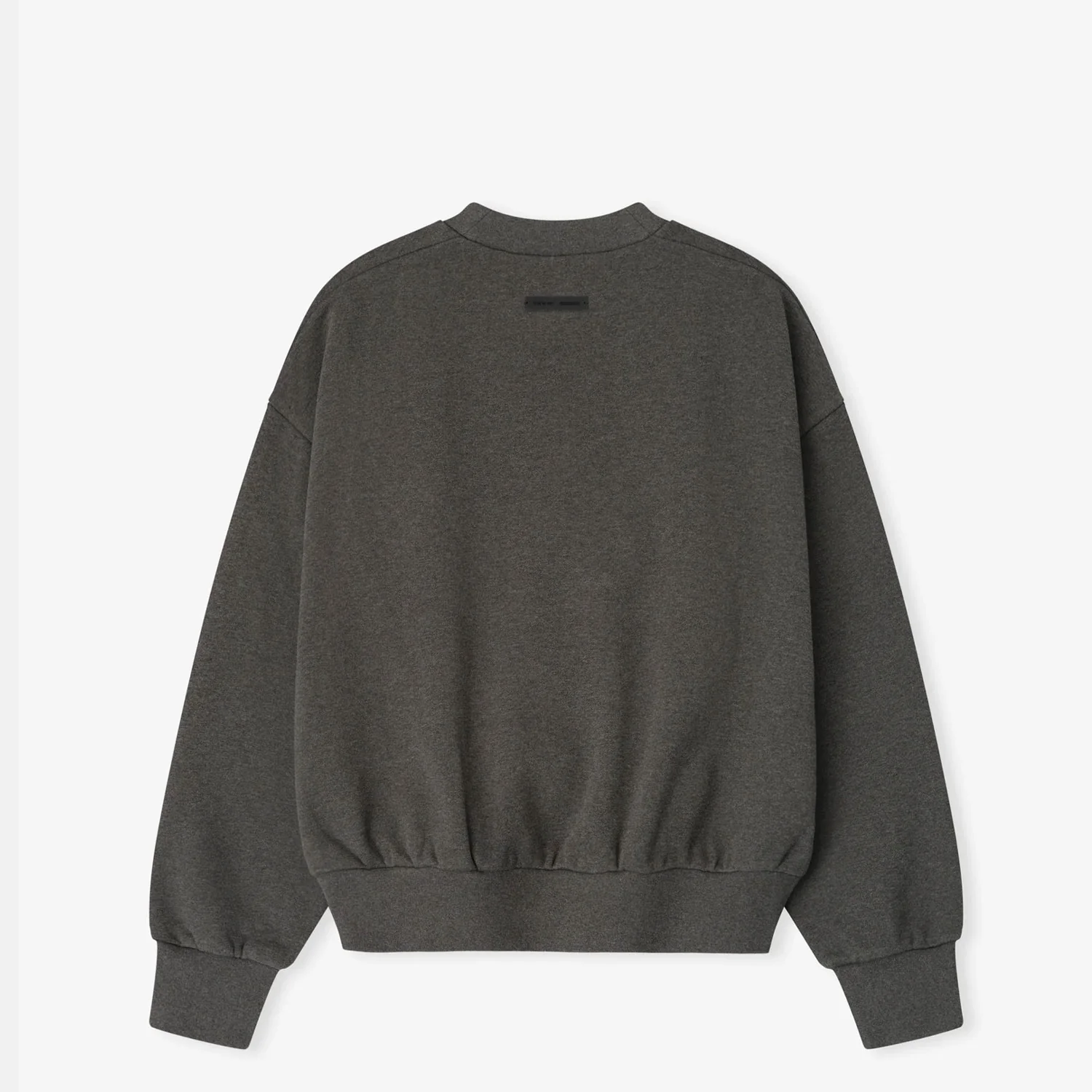 Fear of God ESSENTIALS CLASSIC CREWNECK SWEAT, Charcoal Heather - Image 2