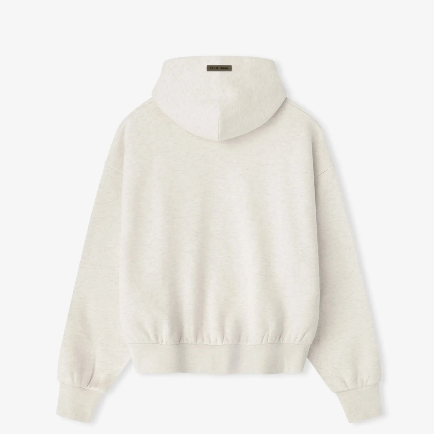 Fear of God ESSENTIALS CLASSIC HOODIE, Oatmeal Heather - Image 2