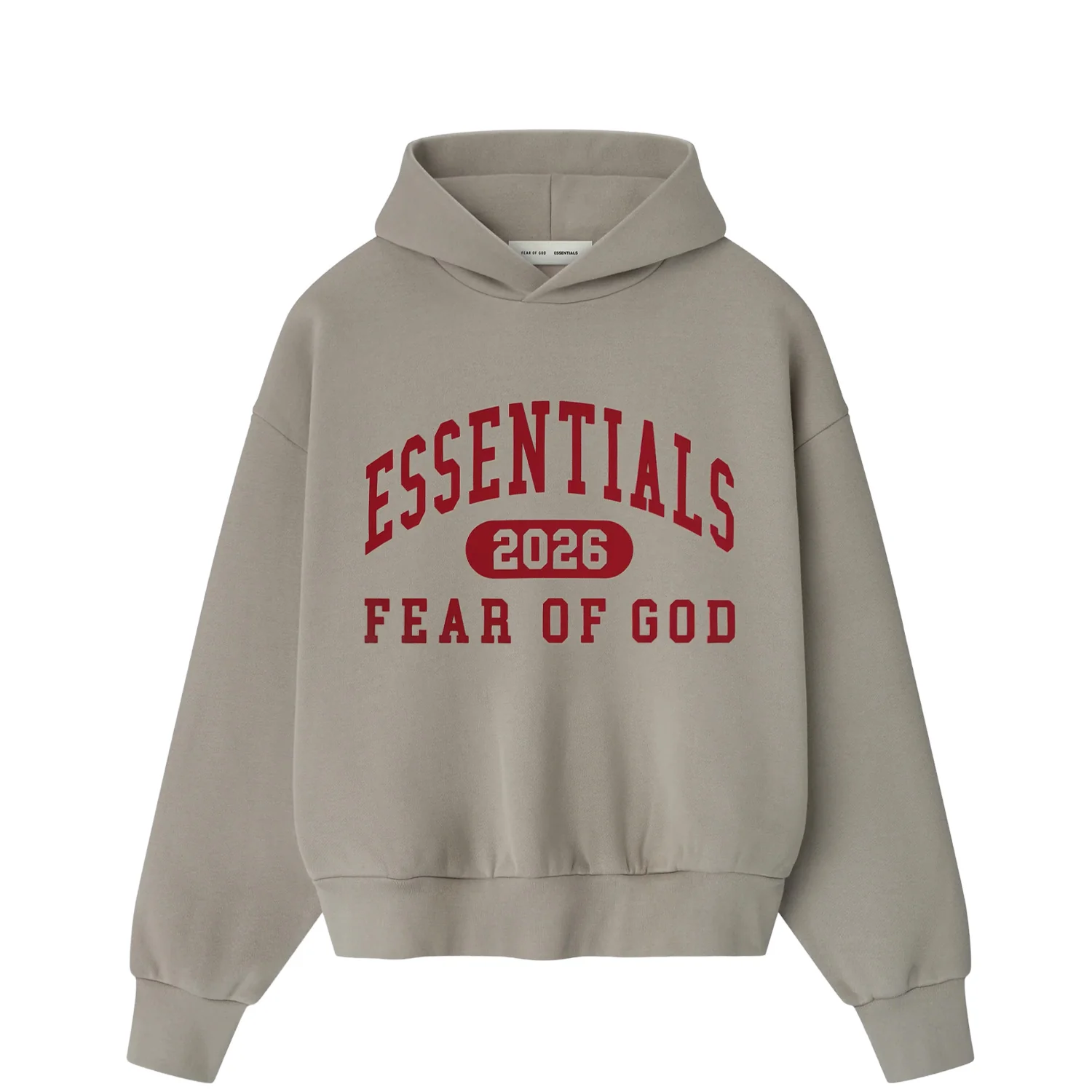 Fear of God ESSENTIALS CLASSIC HOODIE, Smoke Grey