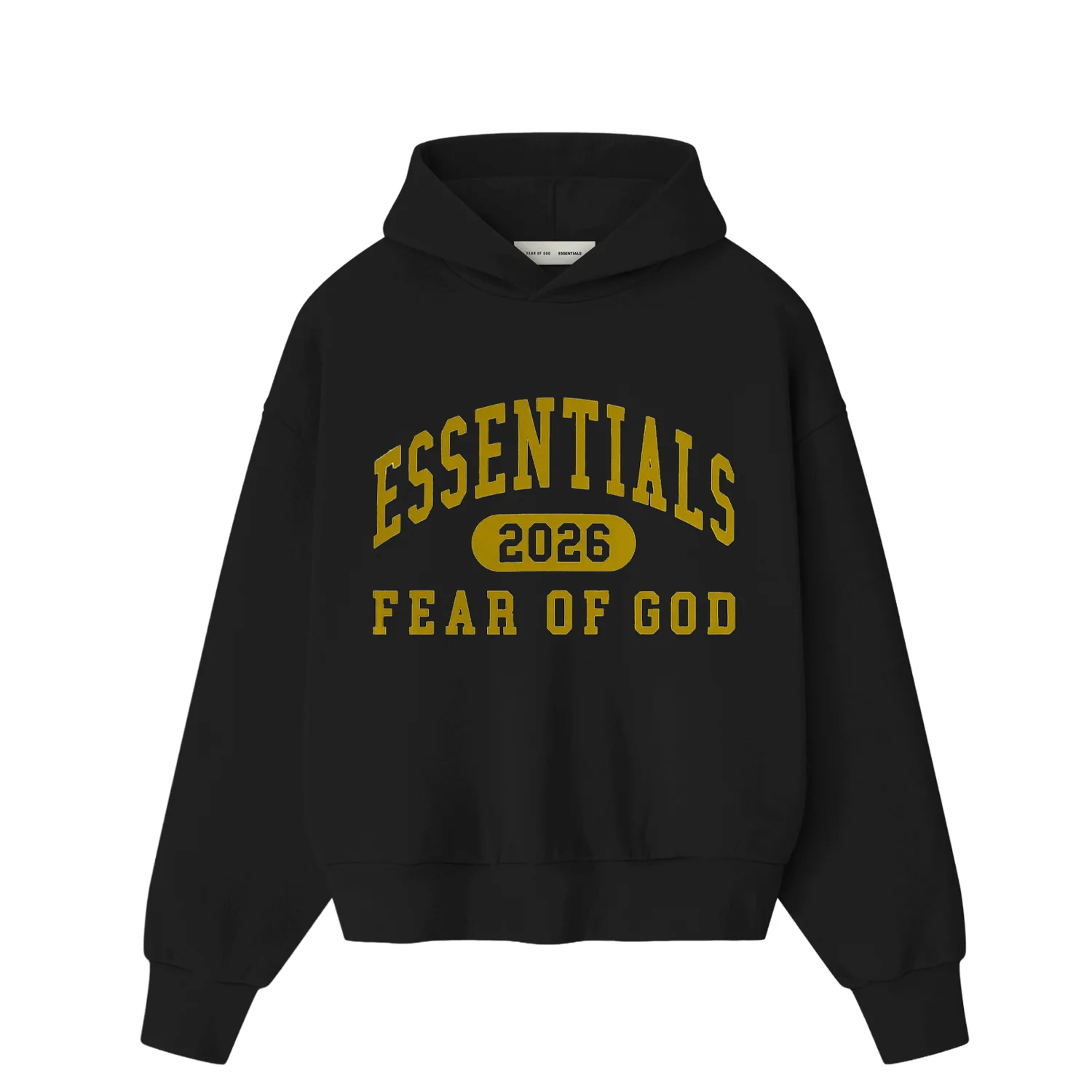 Fear of God ESSENTIALS CLASSIC HOODIE, Vintage Black