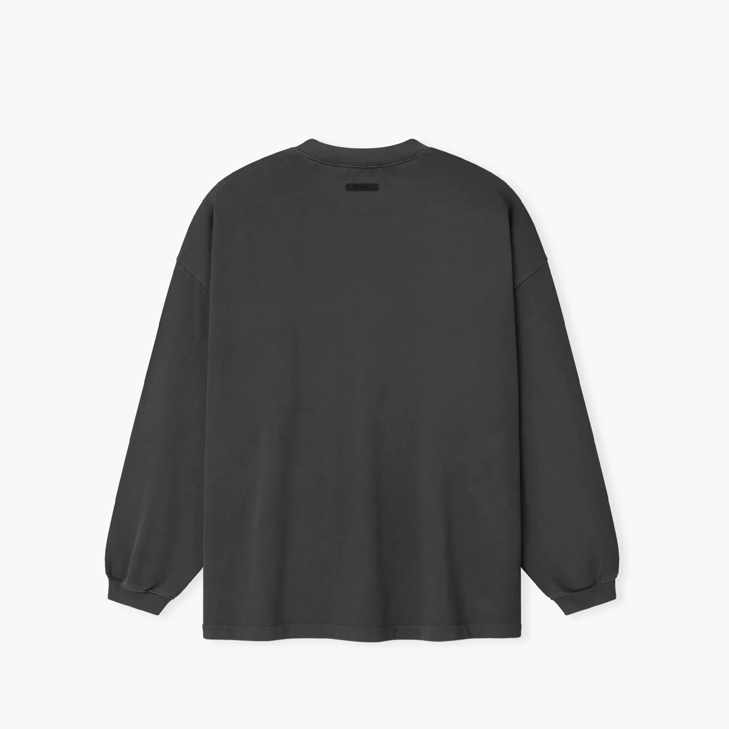 Fear of God ESSENTIALS SIGNATURE 90'S LS TEE, Faded Black - Image 2