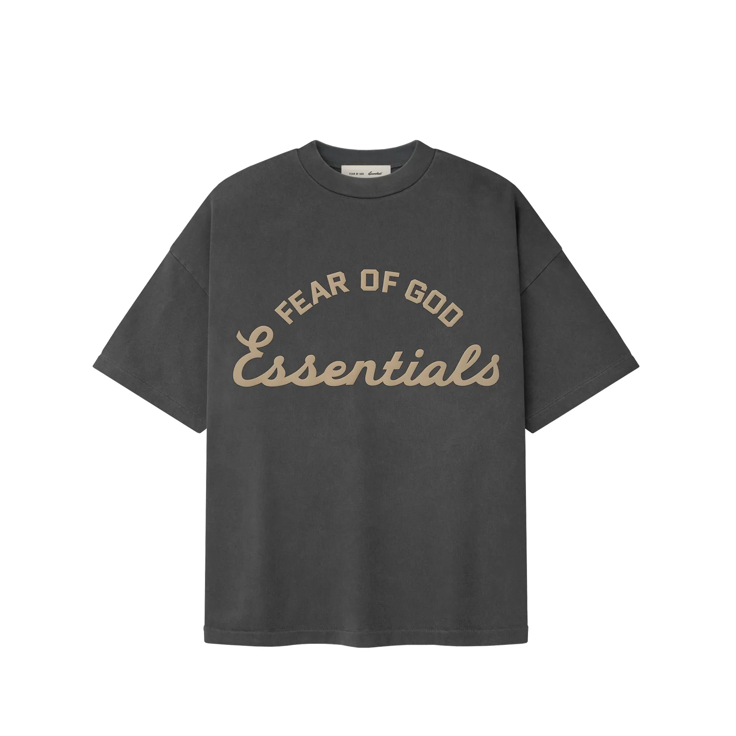 Fear of God ESSENTIALS TRAINING 90'S SS TEE, Faded Iron Grey