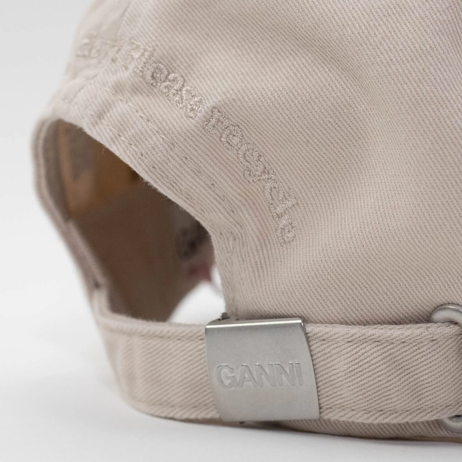 CANVAS CAP EMB, Egret - Image 2