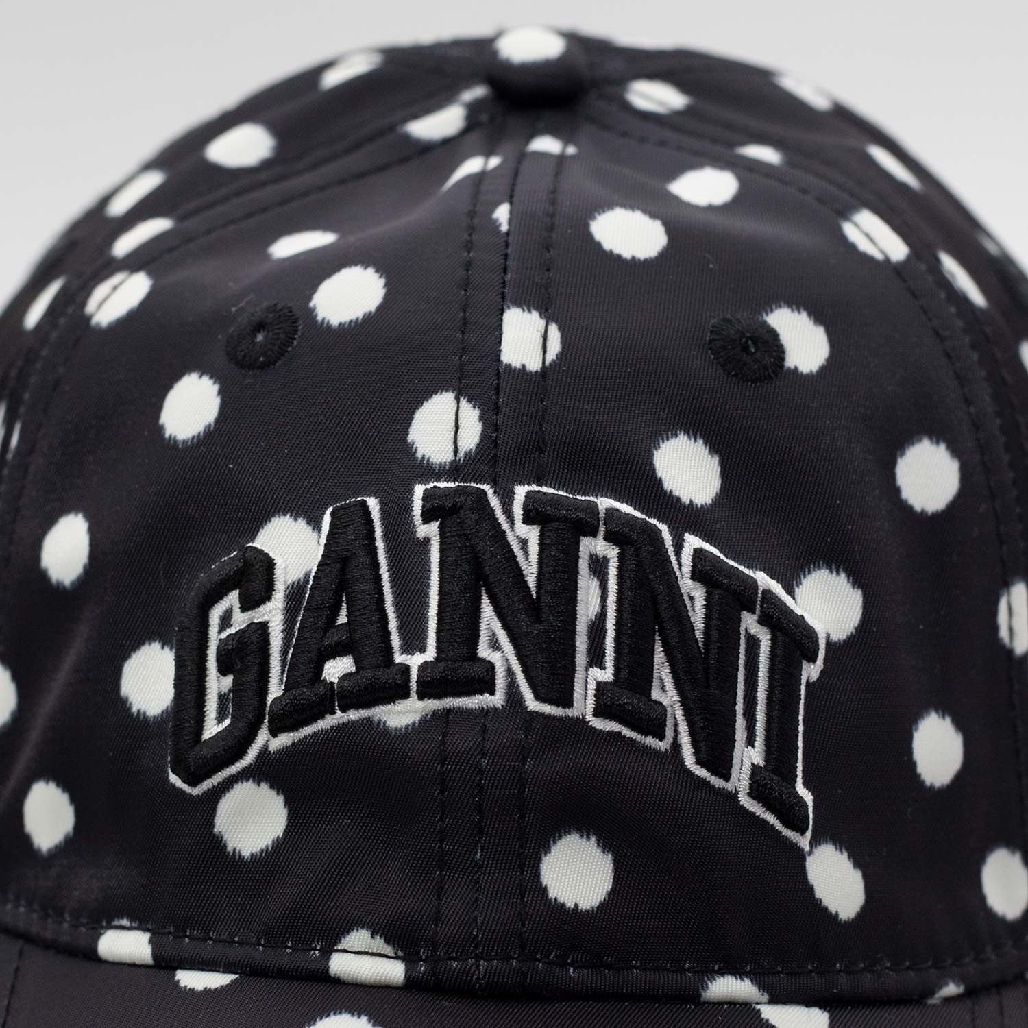 PRINTED NYLON CAP, Black - Image 2